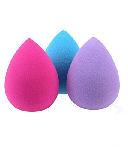 ClubComfort Water Drop Beauty Makeup Blending Sponge - Soft Cosmetic Powder Puff for Flawless Foundation Application (Multicolor) - Perfect for Liquid, Cream & Powder Makeup