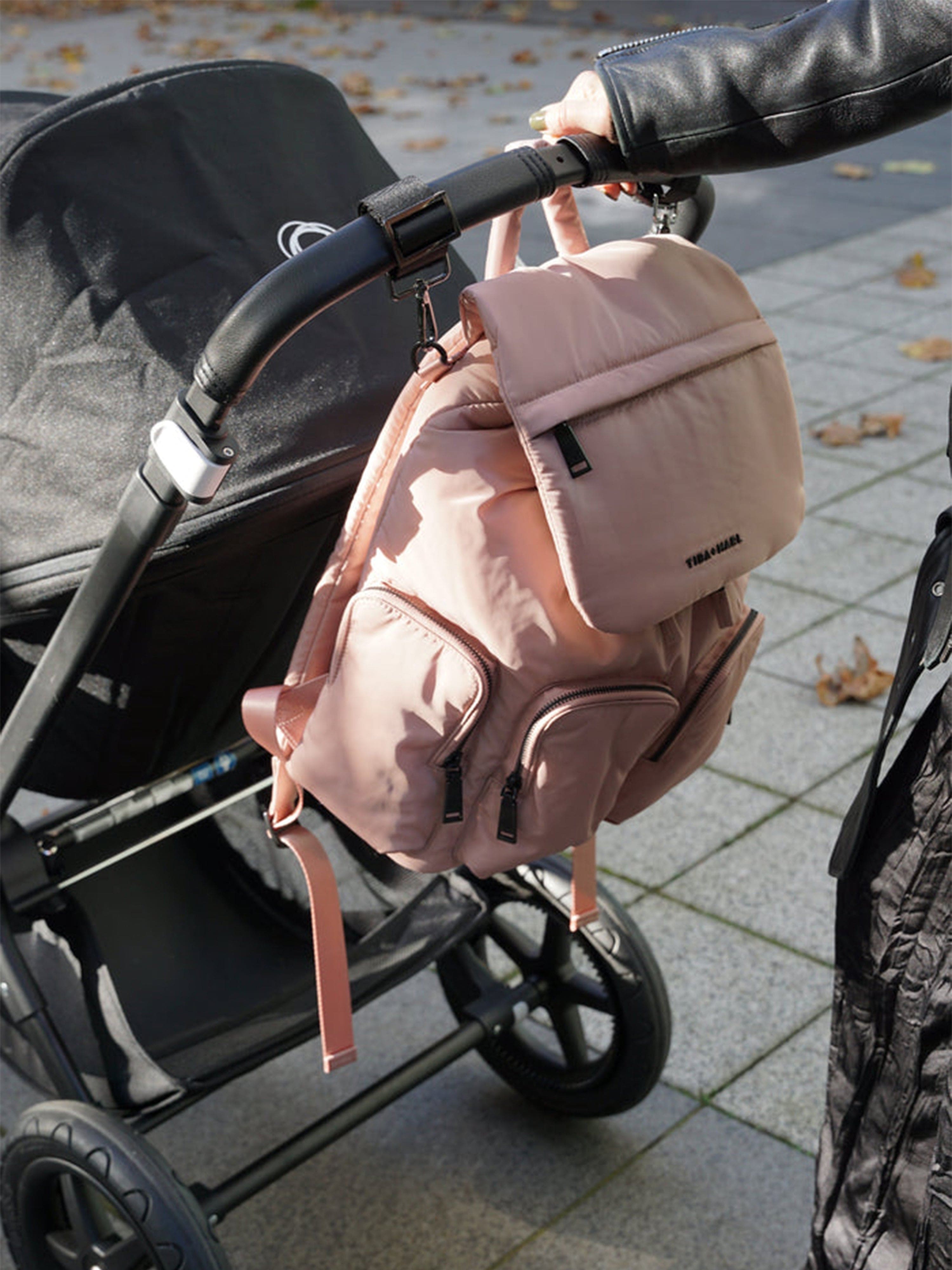 Pink Baby Alto Changing Backpack - 34cm Diaper Bag for Newborns & Toddlers | Perfect for Travel, Daycare & On-the-Go Parents