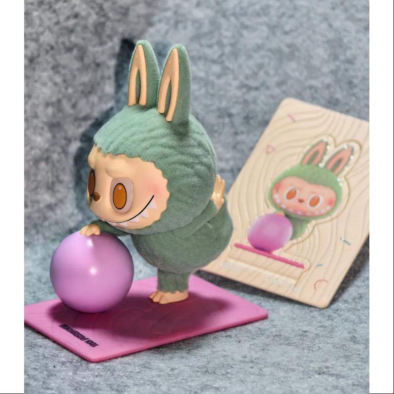 Labubu The Monsters Lazy Yoga Series Zone Out - Cute Collectible Vinyl Figure for Home Decor, Office Display & Anime Fans Collection | Perfect Gift for Pop Culture Enthusiasts
