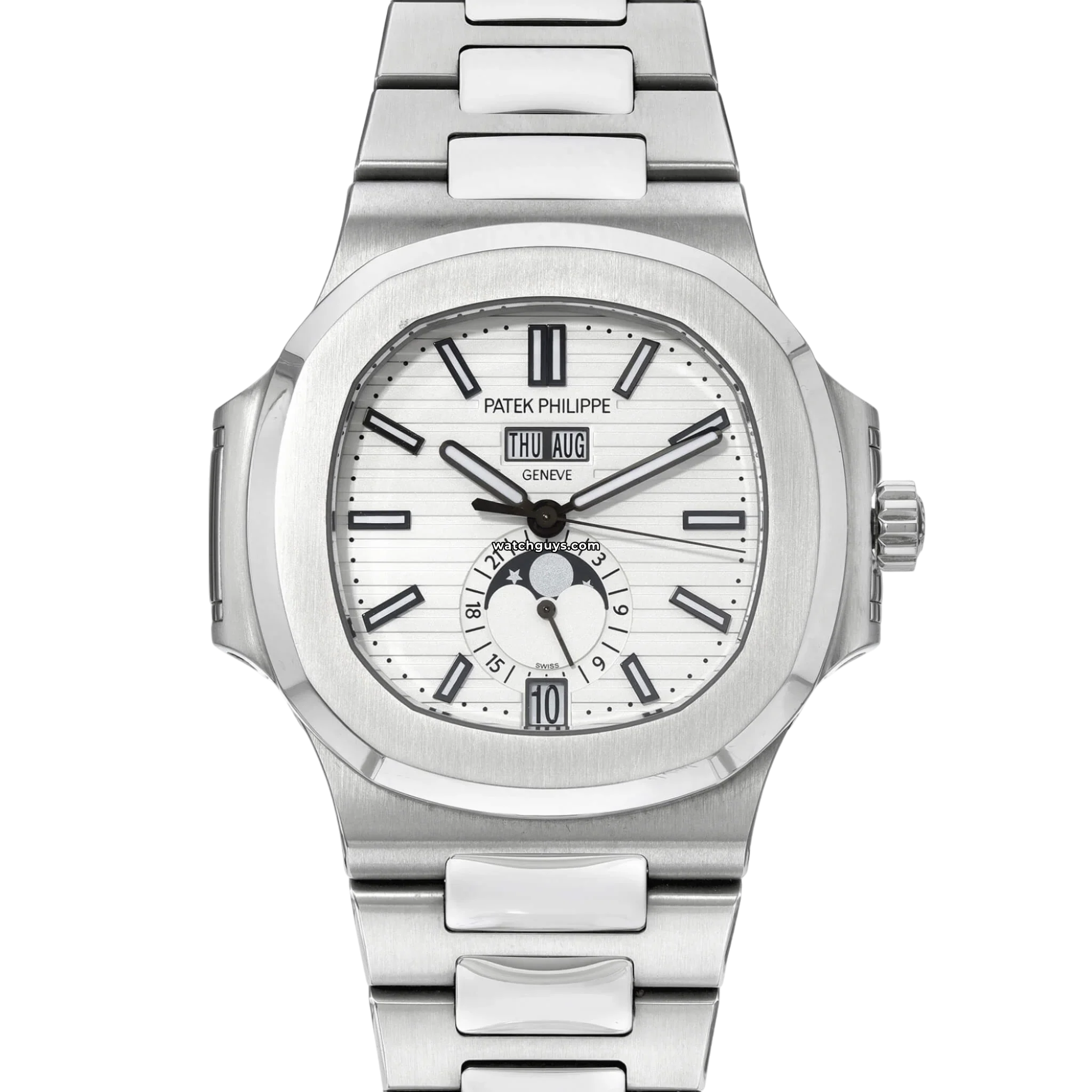 Patek Philippe Nautilus 5726/1A-010 Stainless Steel Men's Watch - Luxury Automatic Timepiece for Business, Gala & Special Occasions