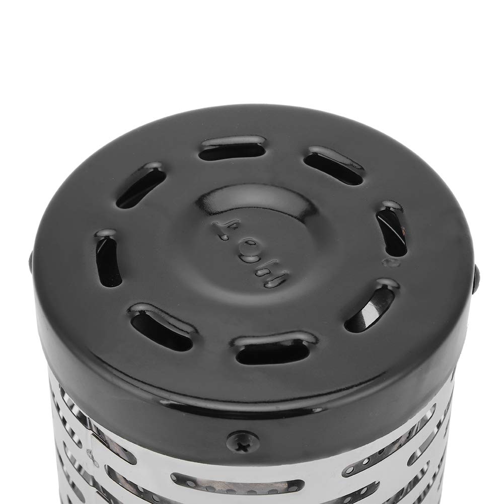 Portable Stainless Steel Mini Heater & Camping Stove Cover with Handle - 4.7x4.7x5.7in Outdoor Heating Solution for Backpacking, Hiking & Emergency Preparedness | Perfect for Tents, RVs & Cold Weather Adventures