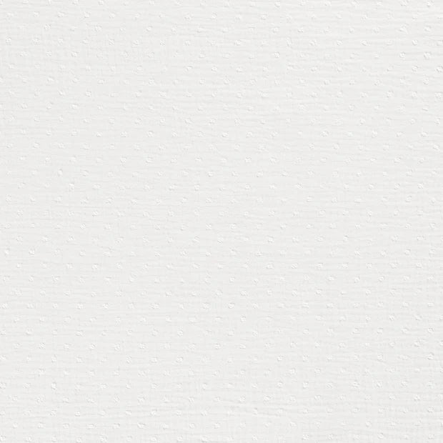 Premium Dobby Gauze Fabric - Soft & Breathable White Cotton Material for DIY Crafts, Quilting, and Baby Clothing | Perfect for Summer Dresses, Curtains, and Home Decor Projects