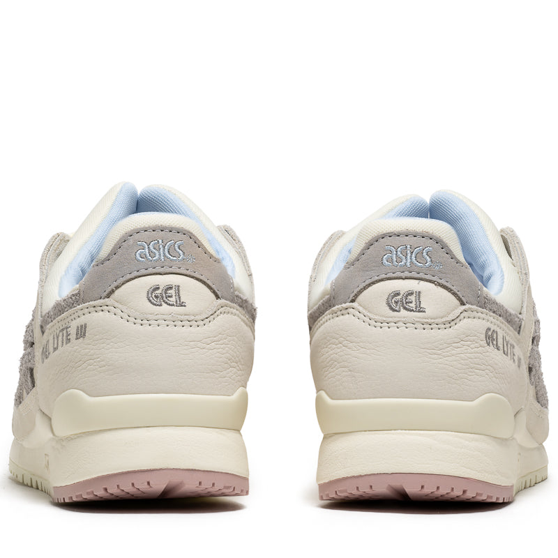 ASICS Gel Lyte III OG Retro Running Shoes - Cream/Oyster Grey | Men's Lightweight Sneakers for Jogging, Gym Workouts & Casual Streetwear Fashion