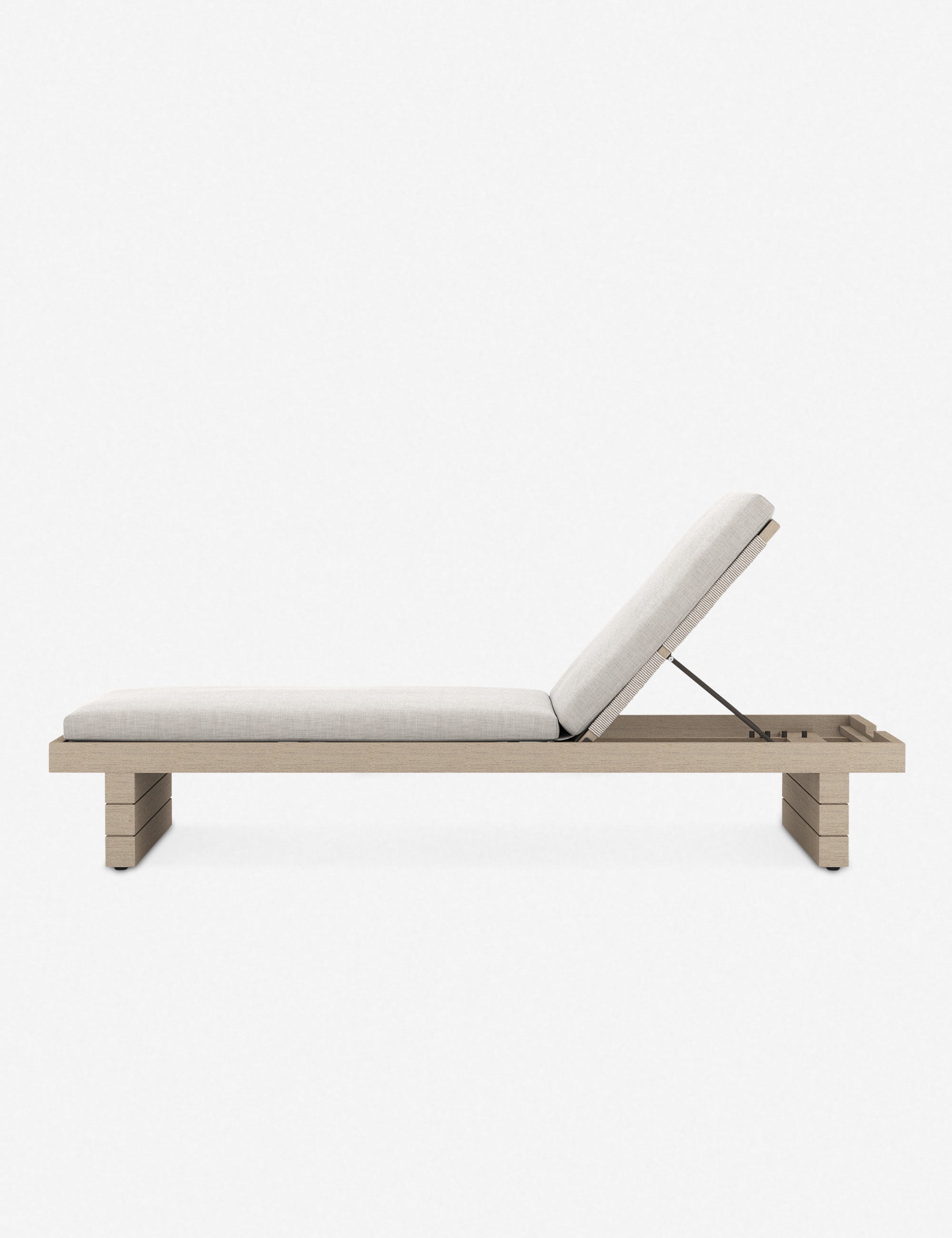 Coren Indoor Outdoor Chaise Lounge Chair - Modern Patio Furniture for Poolside, Garden, and Living Room Relaxation