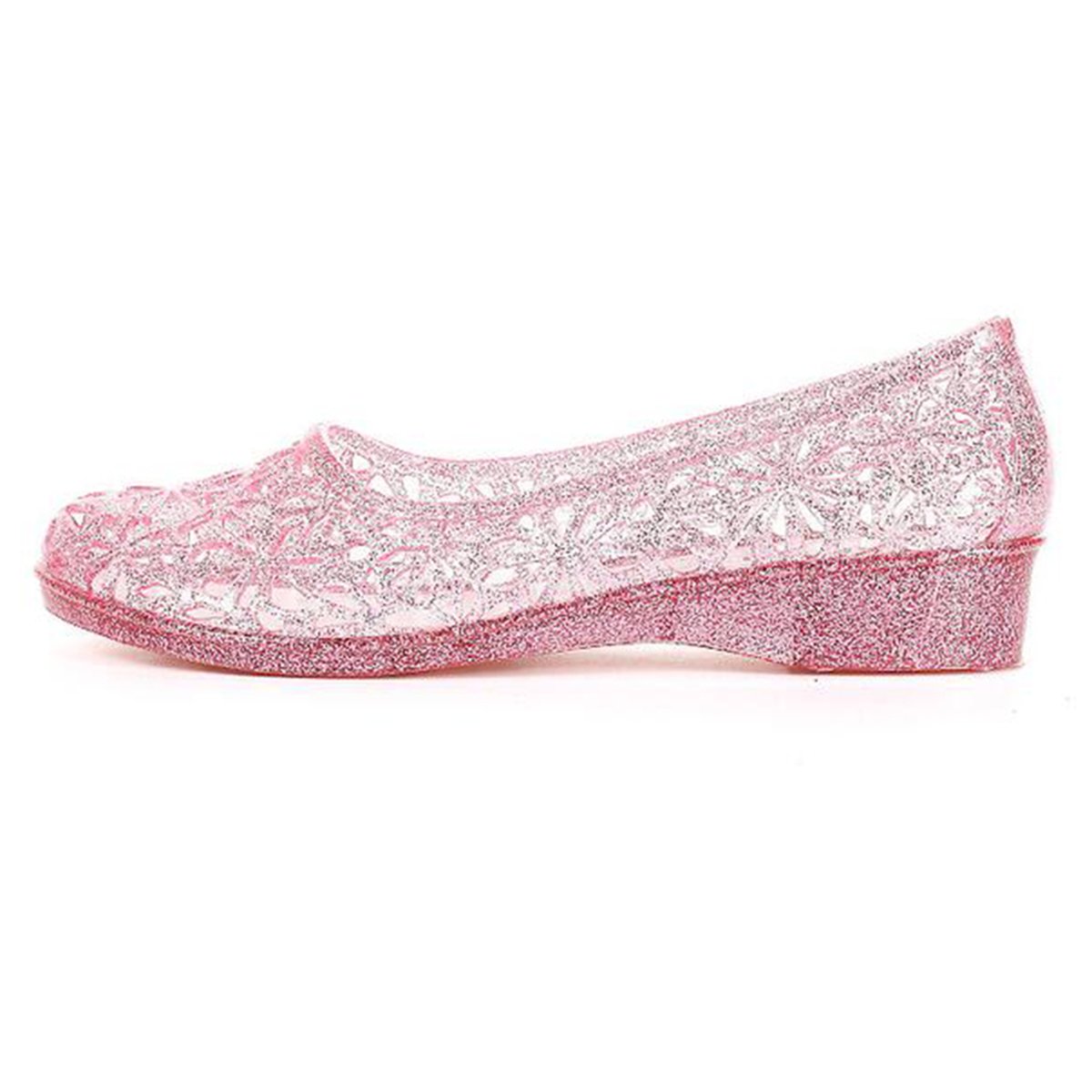 XSBY Women's Fashion Jelly Sandals - Comfortable Beach Slides for Summer, Pool, and Outdoor Activities