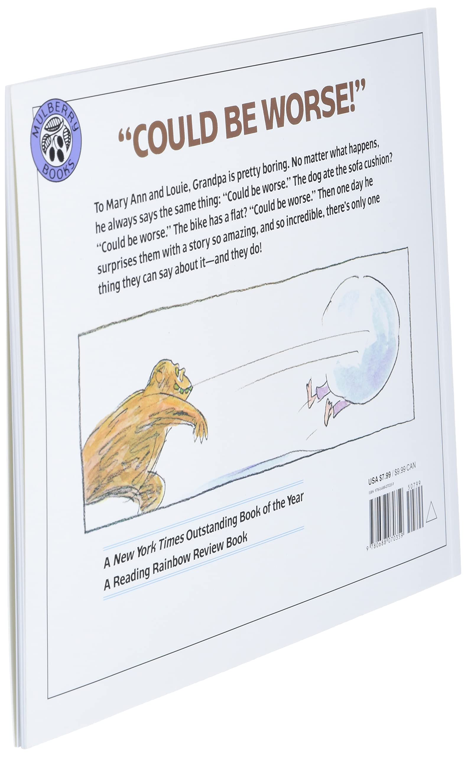 Could Be Worse! - Fun & Engaging Children's Book (Reading Rainbow Series) | Perfect for Bedtime Stories & Early Readers