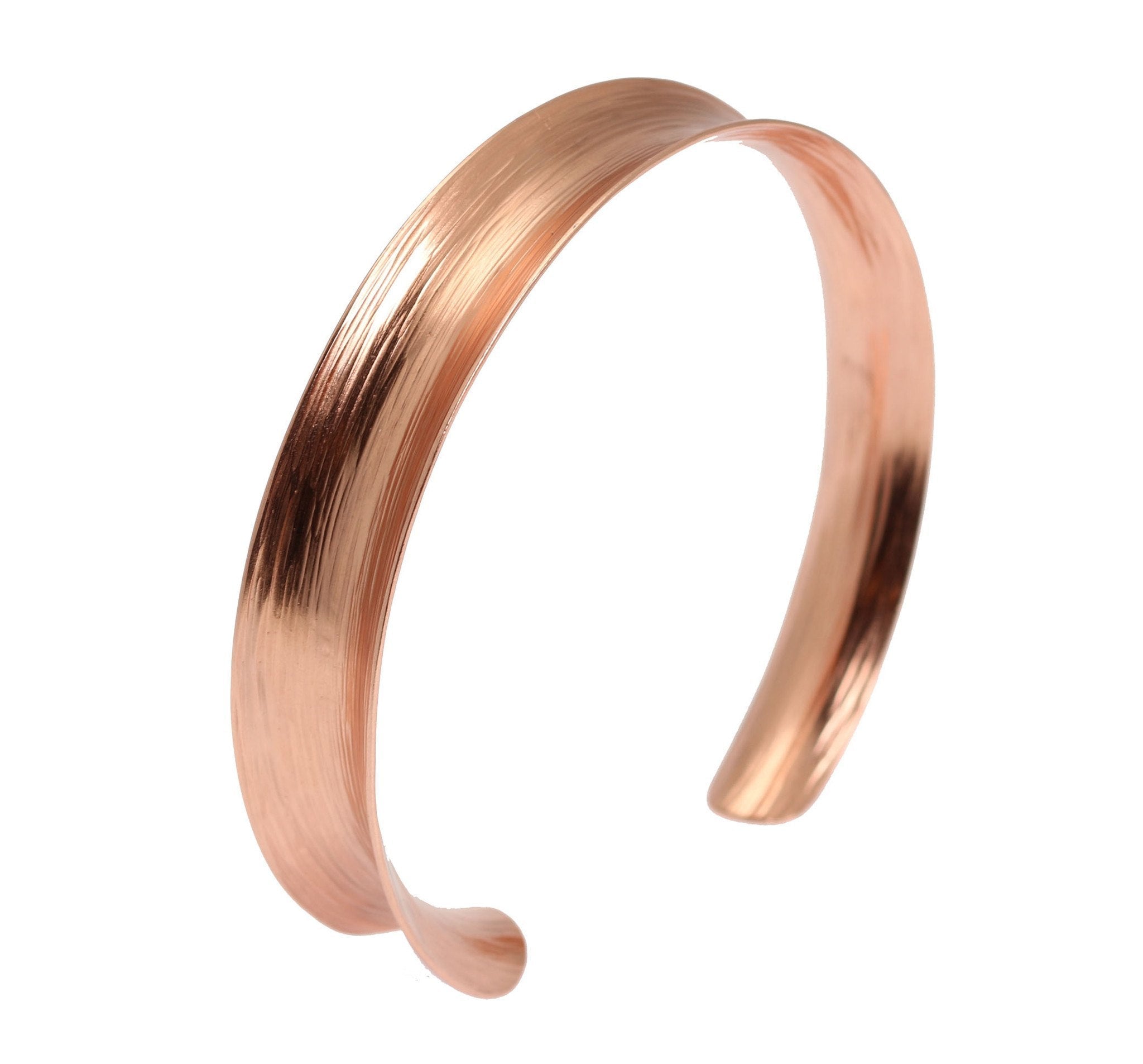 Anticlastic Bark Copper Bangle Bracelet - Handmade Hammered Jewelry for Women - Boho Chic Accessories for Everyday Wear & Special Occasions