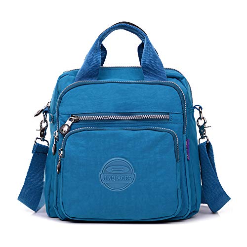 Waterproof Nylon Crossbody Shoulder Bag for Women - Durable Casual Backpack Purse - Perfect for Travel, Work & Everyday Use