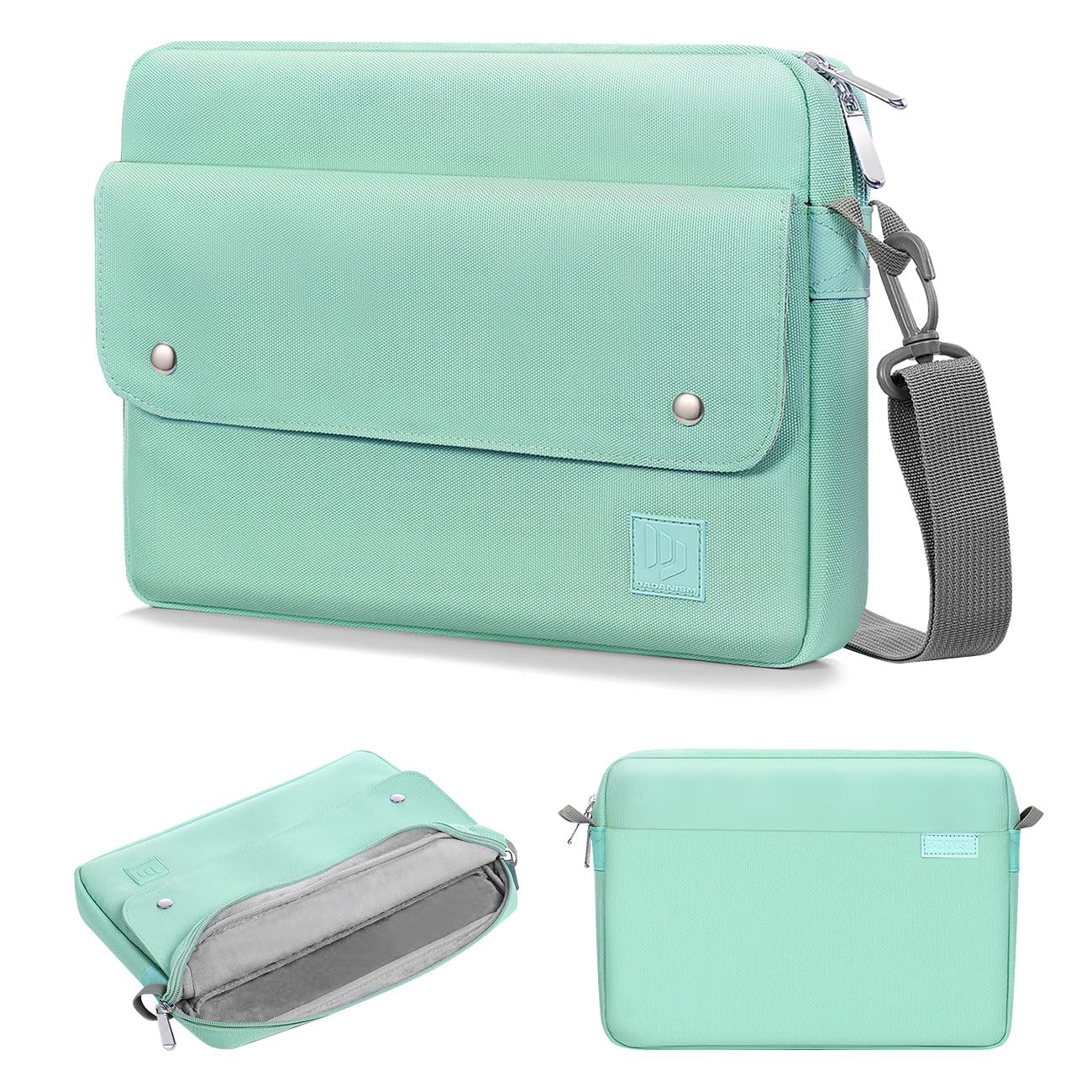 Premium Tablet Carrying Case with Handle & Adjustable Shoulder Strap - Compatible with iPad Air 5 11