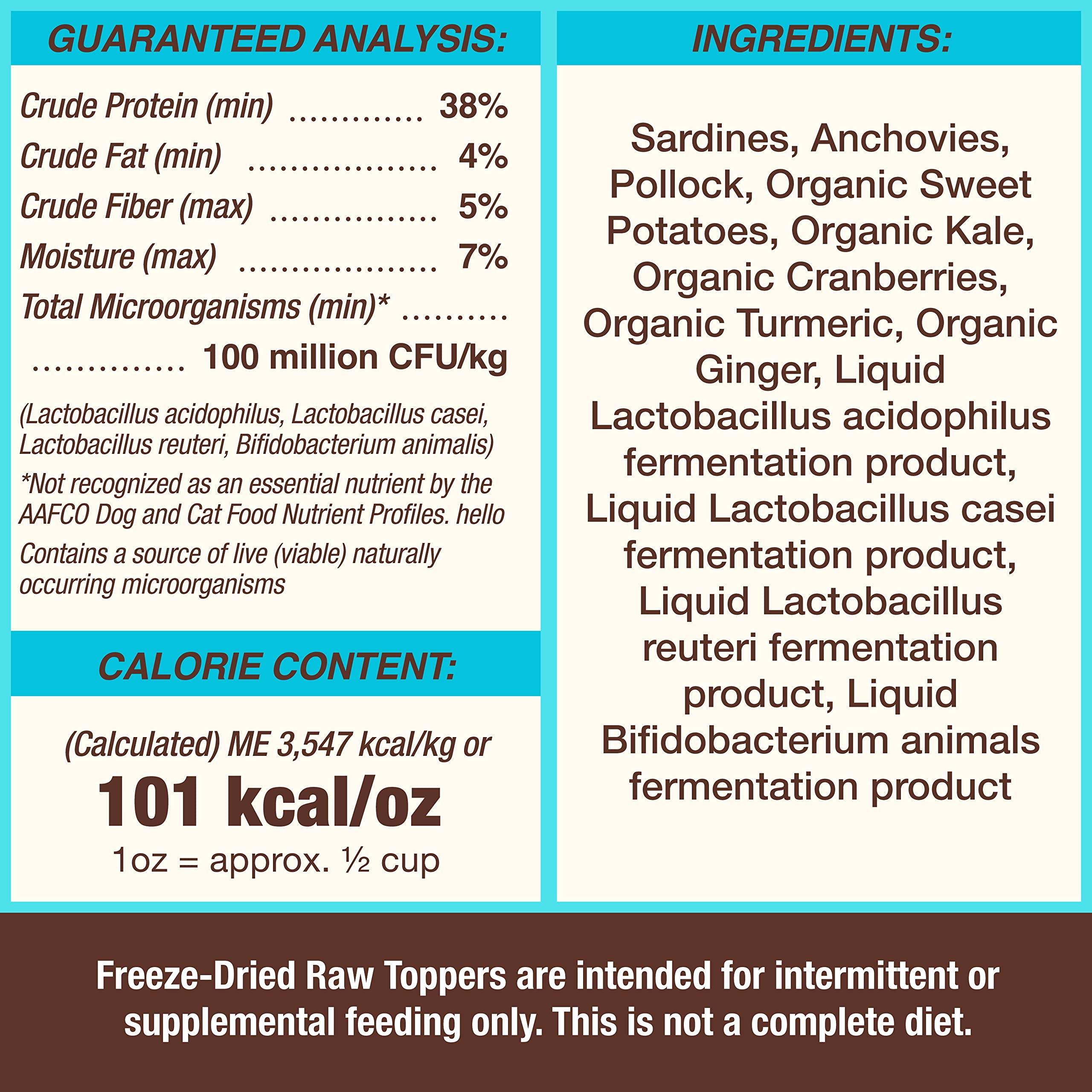 **Primal Freeze-Dried Dog & Cat Food Toppers - Grain-Free Meal Mixers with Probiotics for Digestive Health - Raw Protein Treats for Training & Rewards - Fish Flavor (18 oz) - Perfect for Picky Eaters & Sensitive Stomachs**