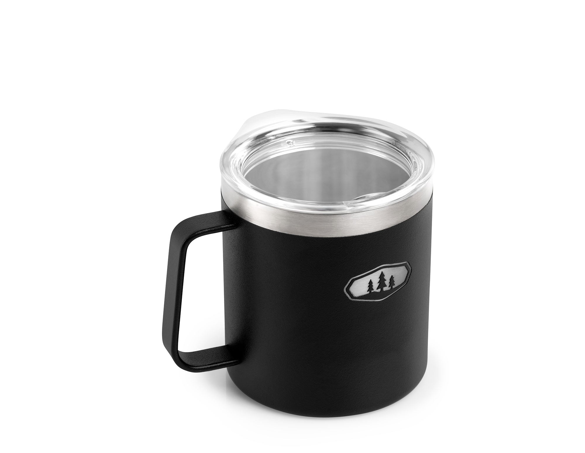 Glacier Stainless Steel 15 oz Camping Cup - Lightweight & Durable Outdoor Mug for Hiking, Backpacking, and Camping - Perfect for Coffee, Tea, and Hot Drinks