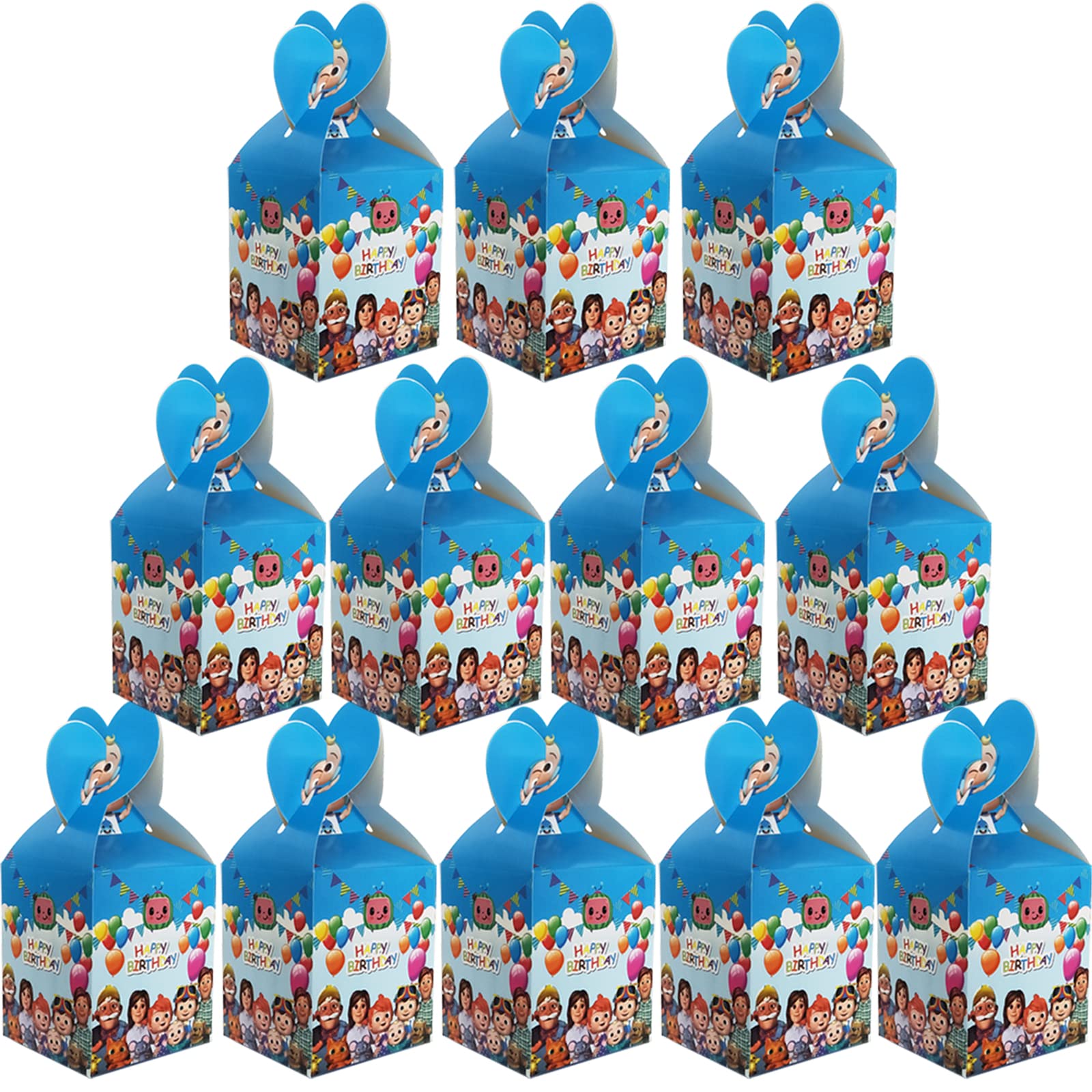 12pcs JJ Melon Candy Gift Box - Kids Birthday Party Snacks & Decor
