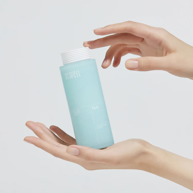 Acwell Real Aqua Balancing Lotion 140ml - Hydrating Facial Toner for Dry & Sensitive Skin | Korean Skincare for Daily Moisturizing Routine