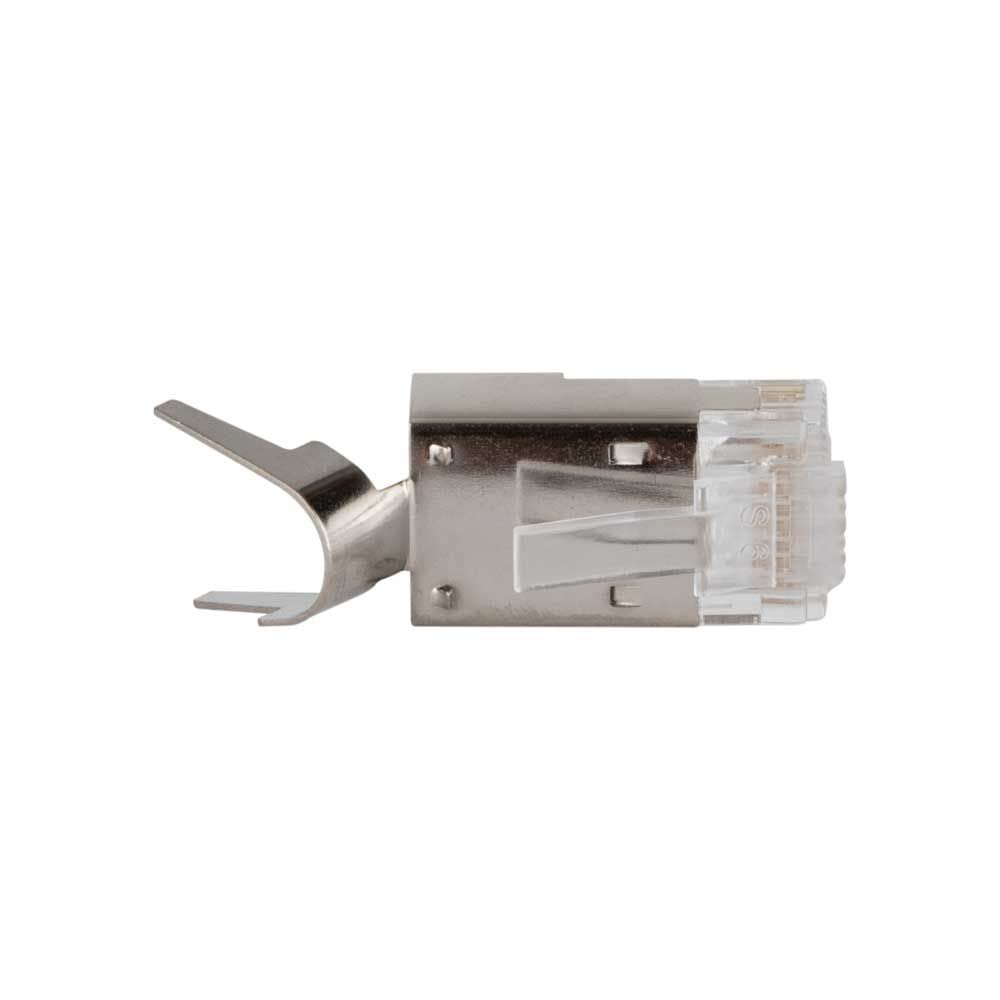 Klein Tools VDV826-705 CAT6A Shielded Modular Data Plug - 50 Pack for Larger Diameter CAT6 Indoor/Outdoor Ethernet Cables | Ideal for Network Installations, Data Centers & Home Office Wiring