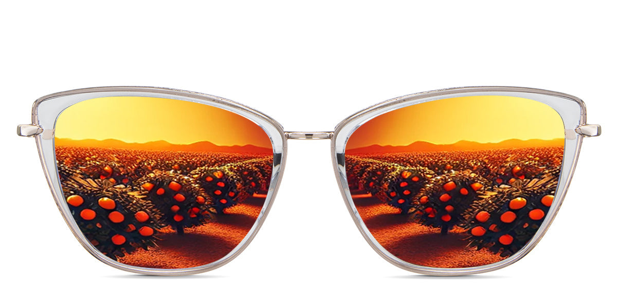 Ira Women's Prescription Polarized Sunglasses - UV Protection, Anti-Glare for Driving, Outdoor Activities & Fashion