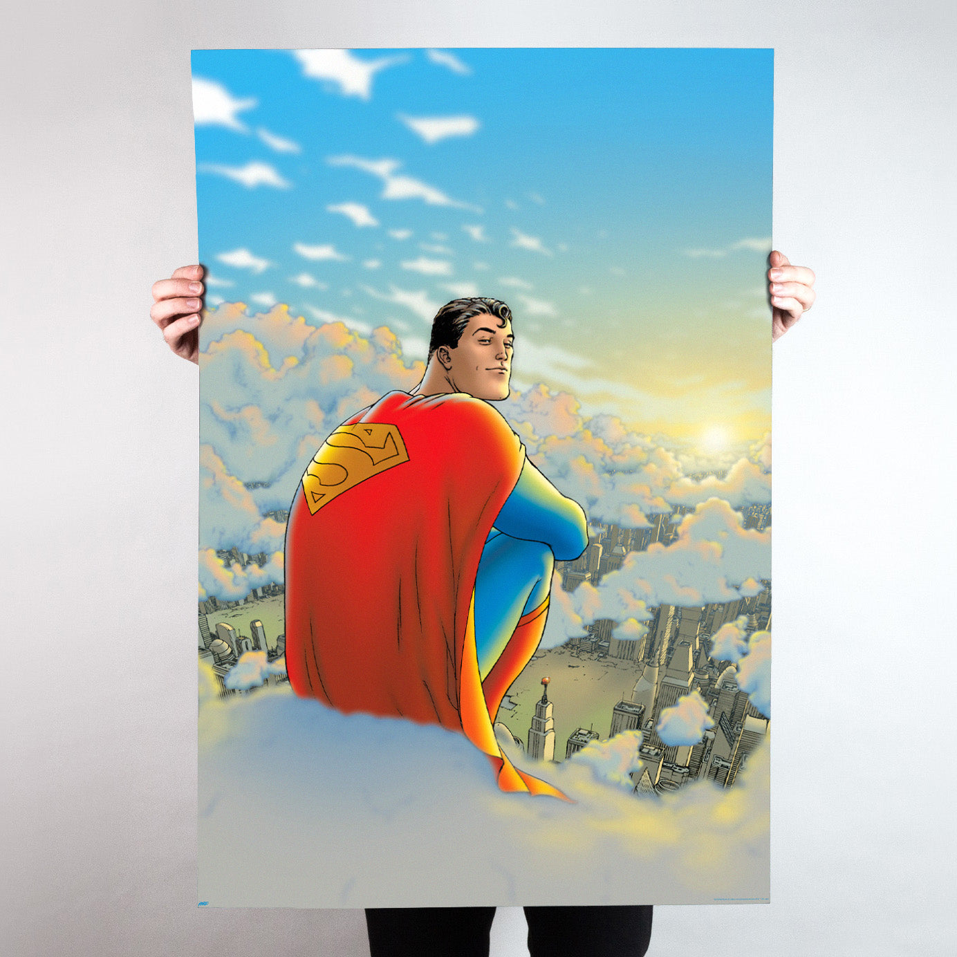 All Star Superman #1 Comic Poster - Premium DC Superhero Wall Art for Home, Office & Comic Book Room Decor