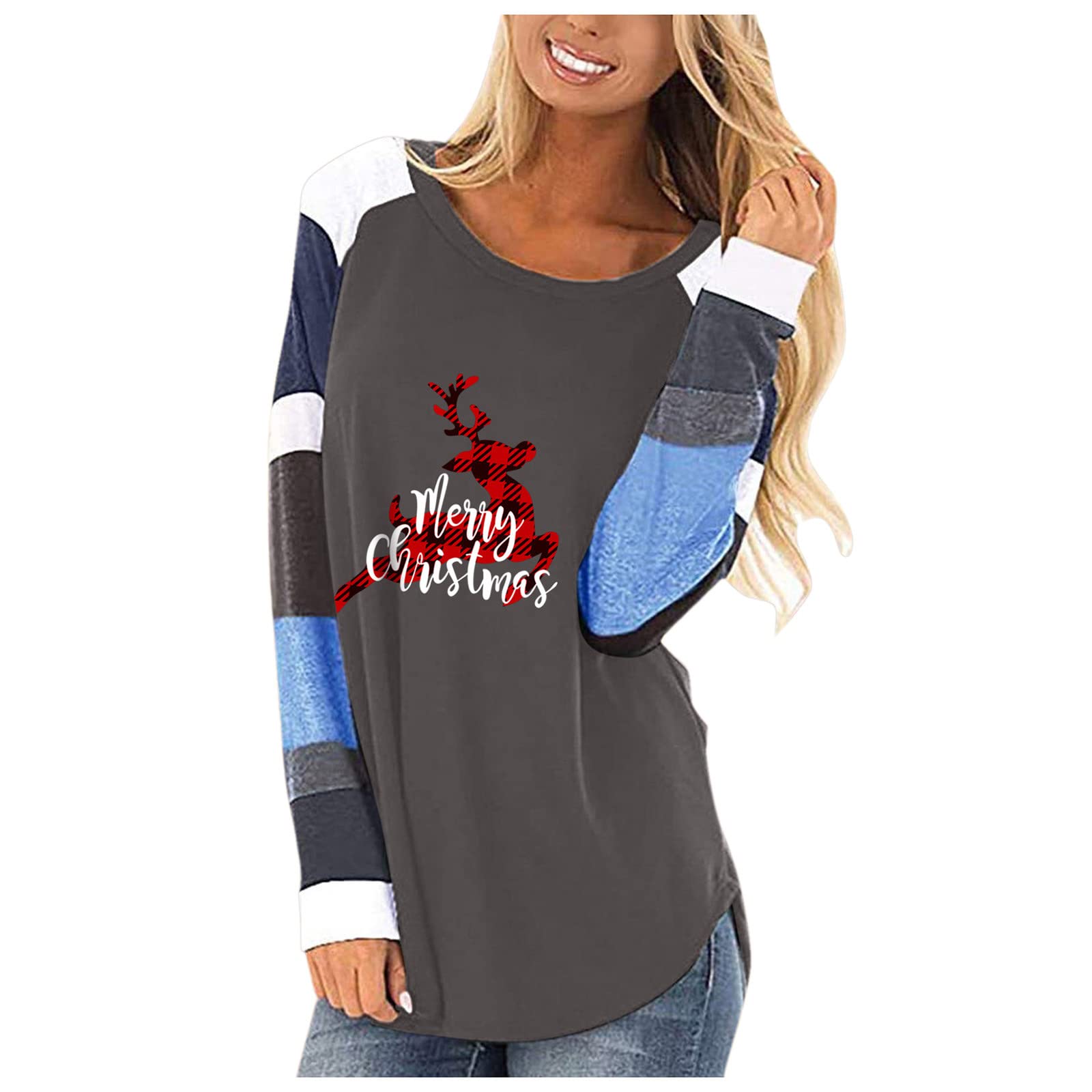 **Women's Plus Size Casual Printed Loose Button Tunic Blouse - O-Neck Flowy Top for Everyday Wear & Layering**    (*Use Cases: Perfect for casual outings, office wear, or layering with jeans and leggings for a stylish, comfortable look.*)