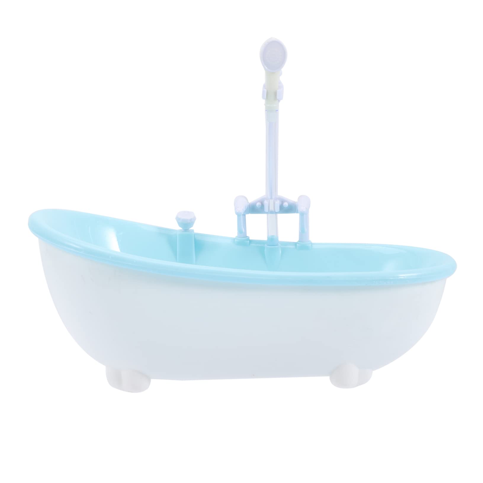 VICASKY 2-Pack Sky Blue Bathtub Toys for Kids - Fun Bath Time Spray Figurines for Boys & Girls, Durable Plastic Bathroom Play Set | Perfect for Toddler Splash Play, Baby Shower Gifts & Pool Party Favors