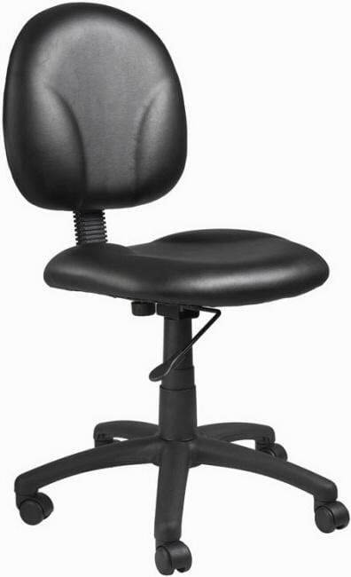 Ergonomic Boss Fabric Office Task Chair [B9090] - Adjustable Height & Lumbar Support for Home & Office Workspaces