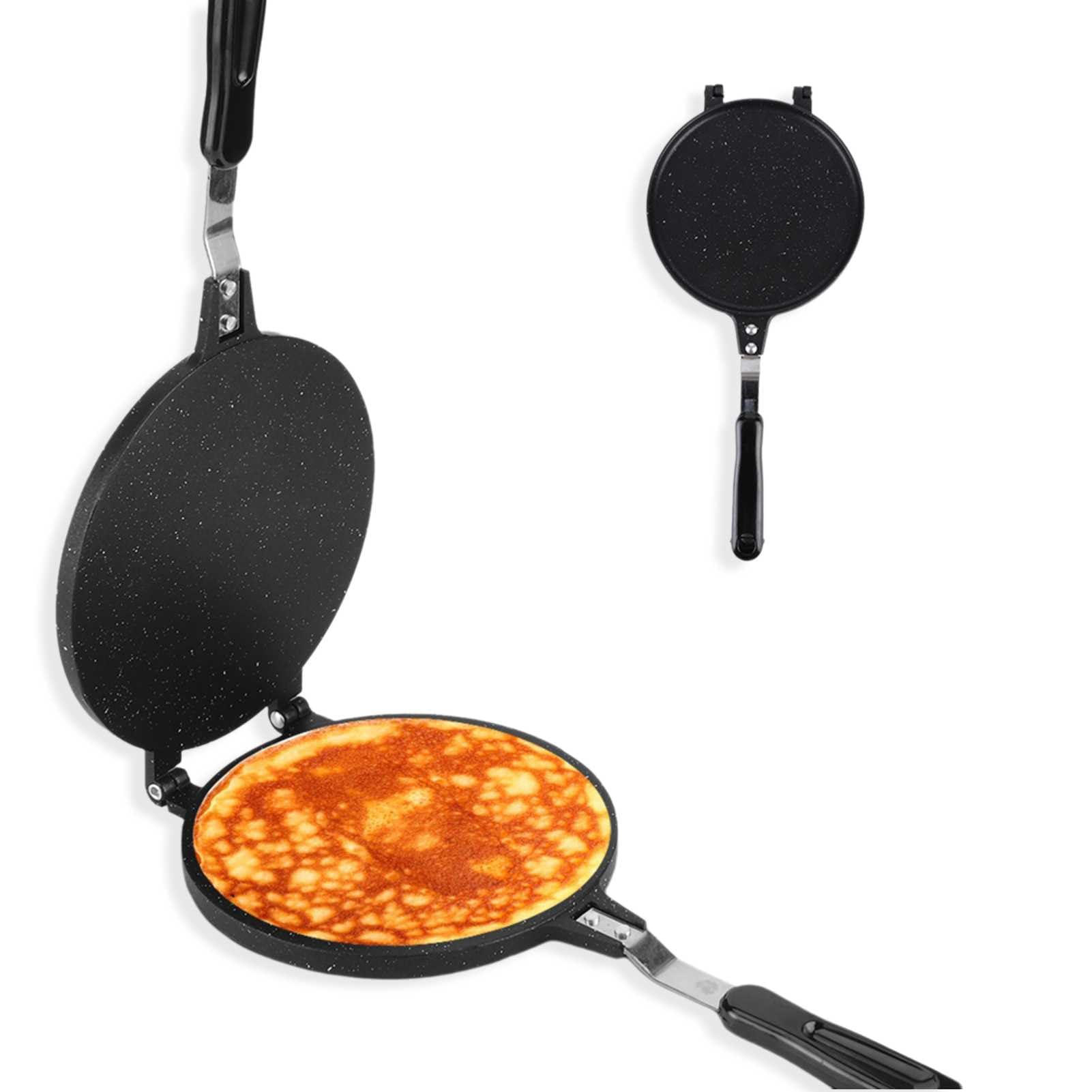 Electric Waffle Cone Maker - Non-Stick Aluminum Ice Cream Cone & Egg Roll Pancake Maker for Homemade Desserts | Perfect for Parties, Ice Cream Shops & Family Breakfasts