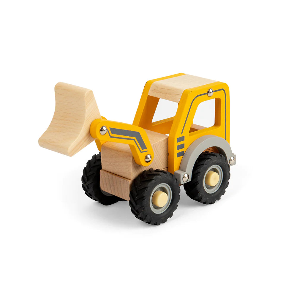 Mini Excavator Toy for Kids - Small Construction Digger with Realistic Design - Perfect for Sandbox Play, Outdoor Activities & Pretend Play