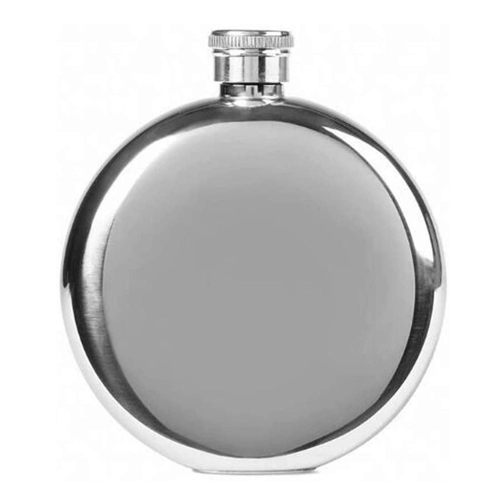 Premium 10 Oz Round Flask Gift Set with 2 Shot Glasses & Funnel - Black Gift Box for Whiskey, Bourbon & Liquor | Perfect Men's Alcohol Accessories for Camping, Parties & Groomsmen Gifts