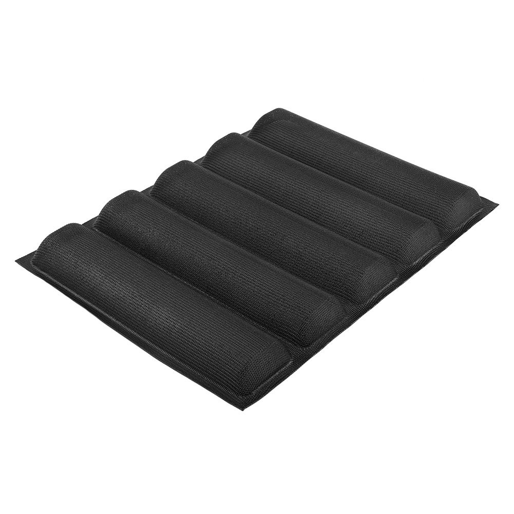 Yosoo French Bread Silicone Baking Pan - Reusable Up to 3000 Times, Non-Stick Subway Bread Tray for Frozen Dough & Whole Wheat Bread - Perfect for Home Baking, Restaurant Use, and Meal Prep