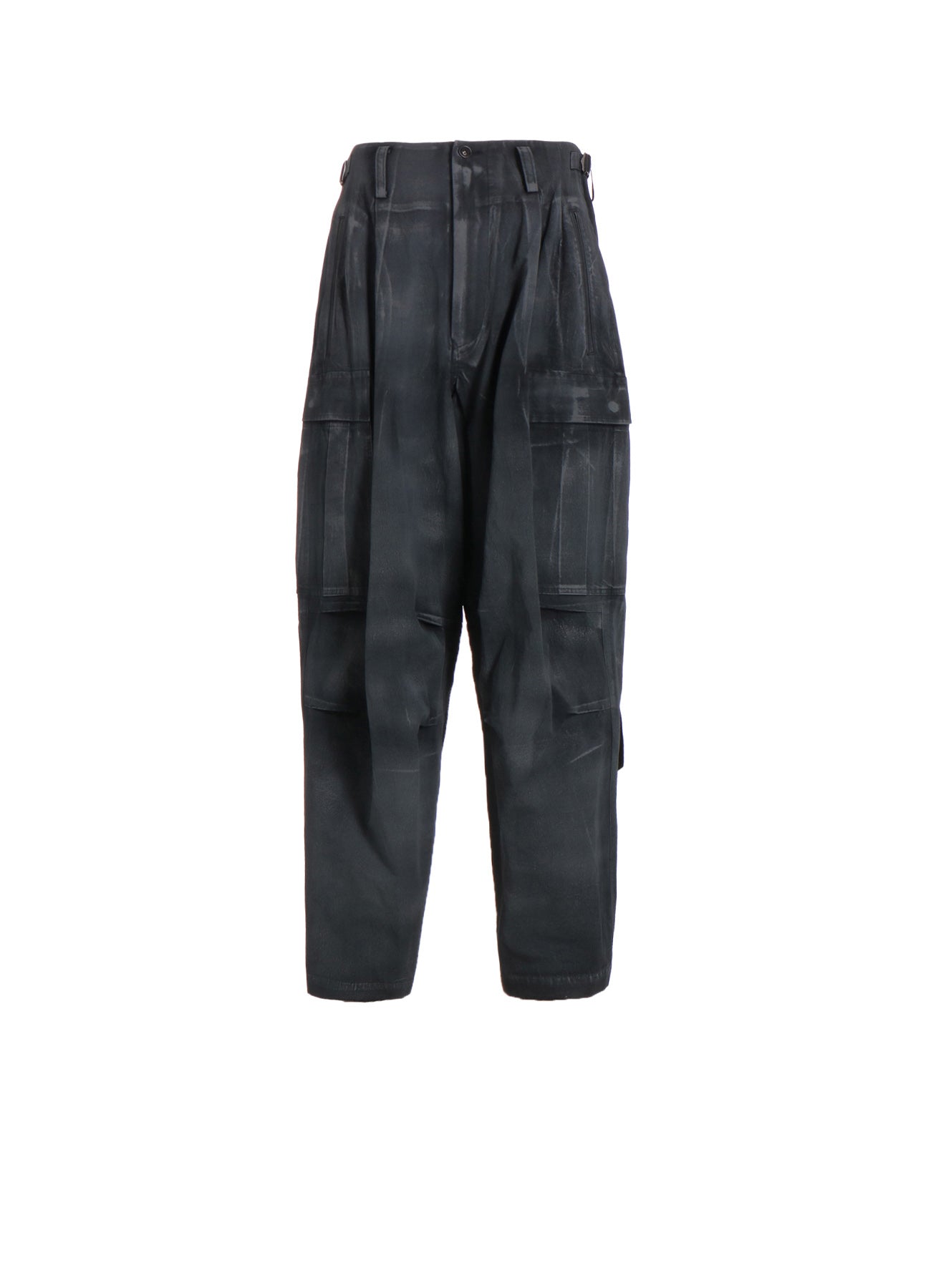 Men's Cotton Linen Cargo Pants with Dump Roller Print - Comfortable Casual Work Pants for Outdoor Activities, Hiking & Streetwear Fashion