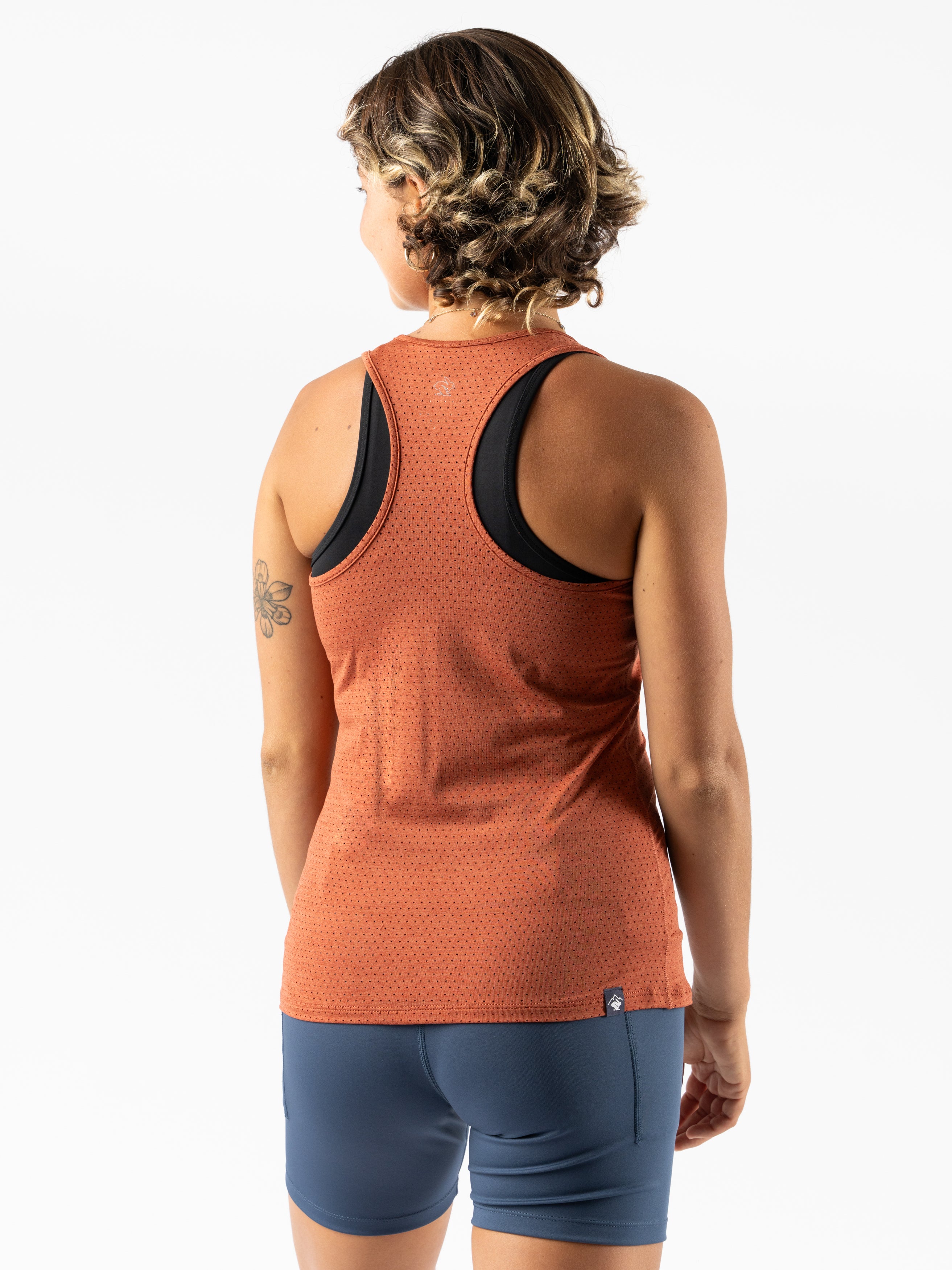 Ez Tank Perf Trail Women's Running Tank Top - Moisture-Wicking, Breathable & Lightweight for Outdoor Workouts, Hiking & Gym Training
