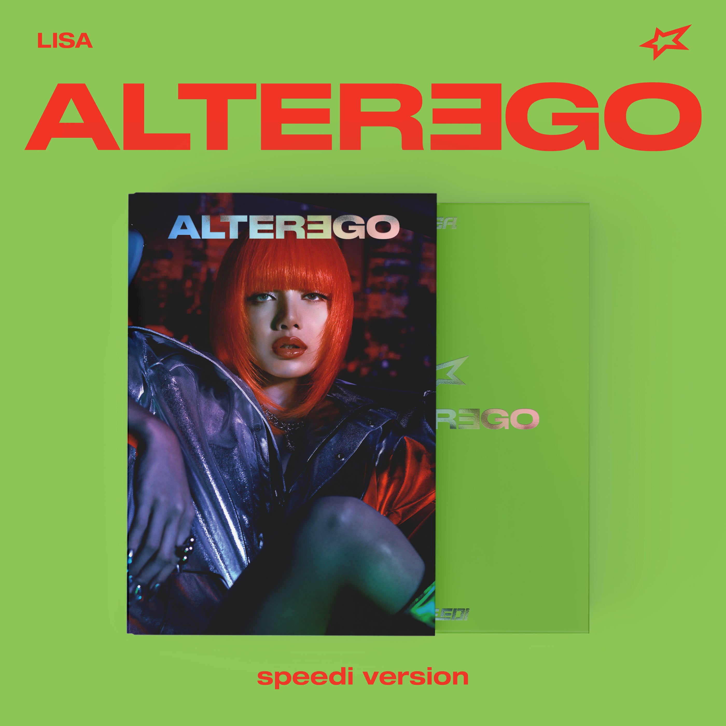 BLACKPINK LISA ALBUM 'ALTER EGO' - K-POP CD + Photobook + Poster - Perfect for K-POP Fans Collection & Room Decor
