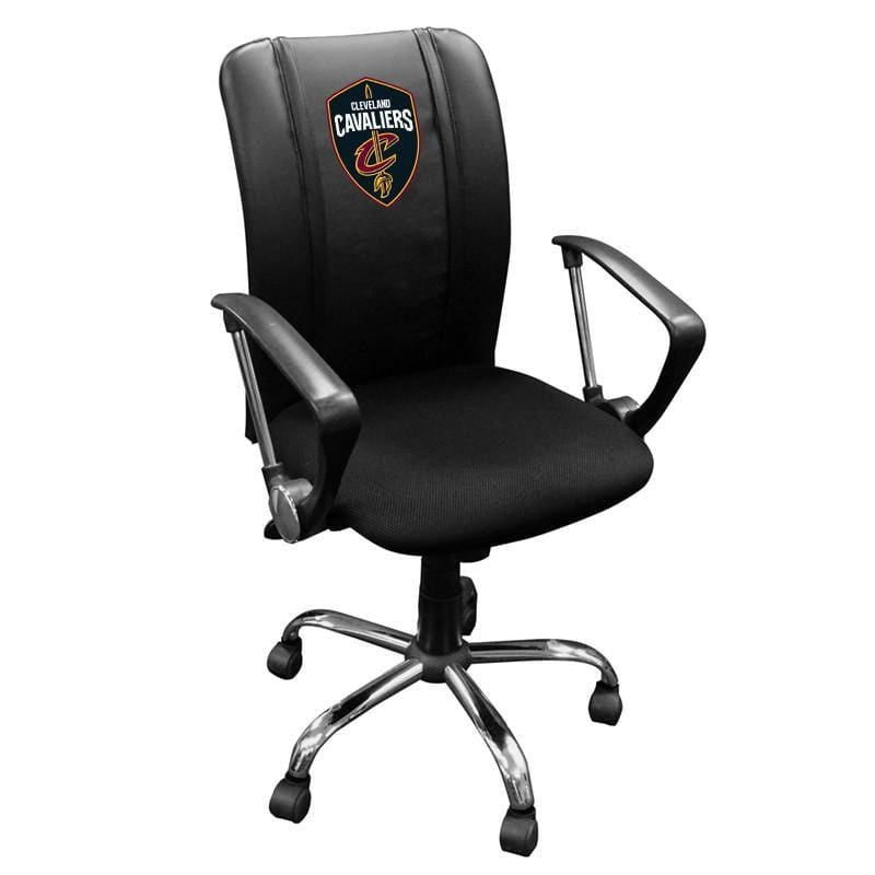 NBA Team Logo Dreamseat Curve Ergonomic Office Chair - Adjustable Height & Lumbar Support for Home, Gaming & Workspace Comfort