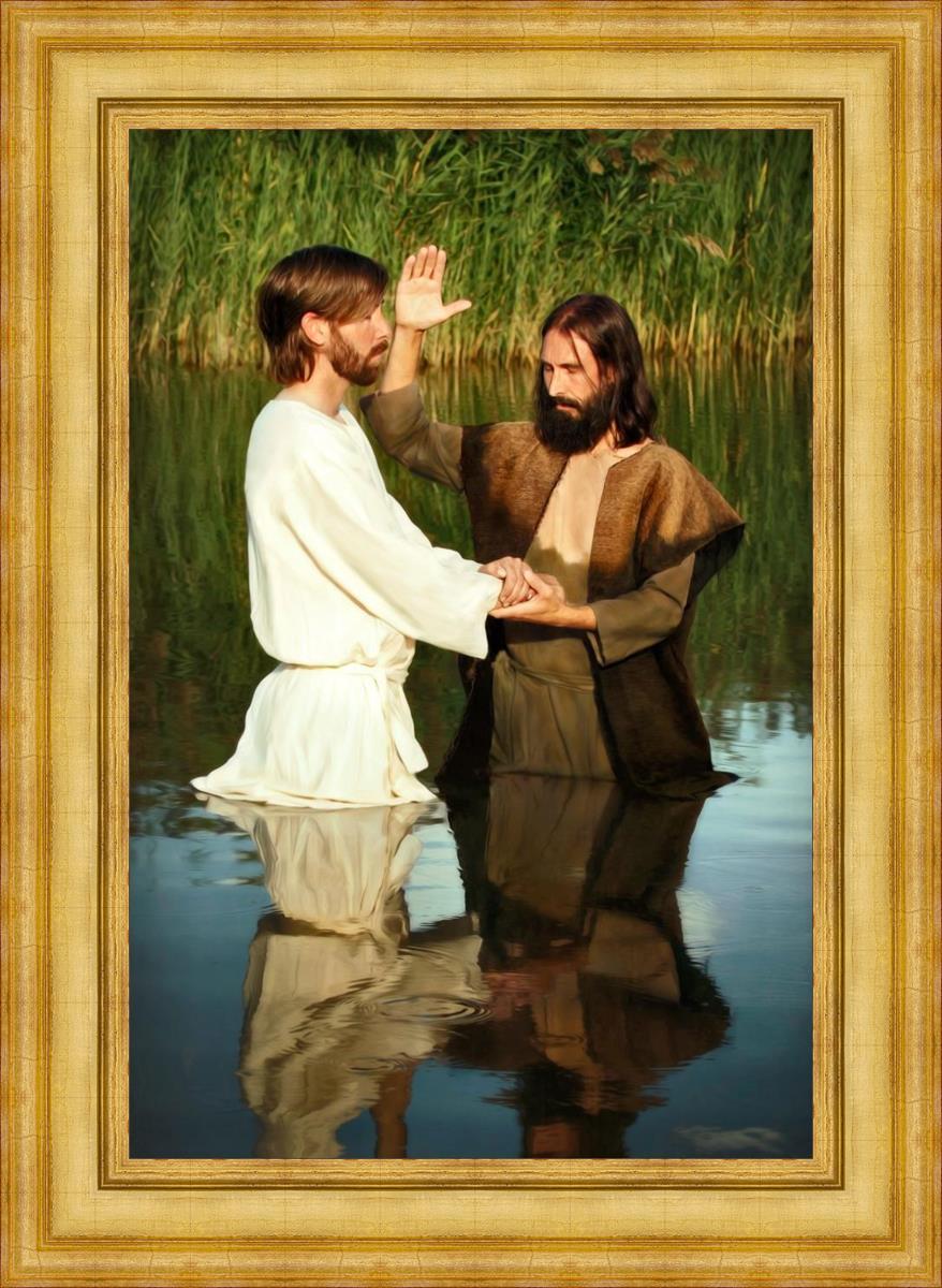 Behold The Lamb Of God - Religious Wall Art Decor for Home & Church - Perfect for Christian Faith Inspiration & Spiritual Decorations