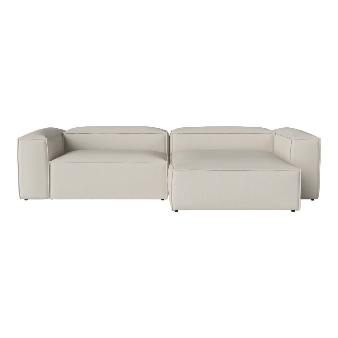 Cosima 2 Seater Sofa with Chaise Lounge - Modern Living Room Furniture for Small Spaces, Apartment & Home Decor - Perfect for Relaxing, Entertaining & Family Gatherings