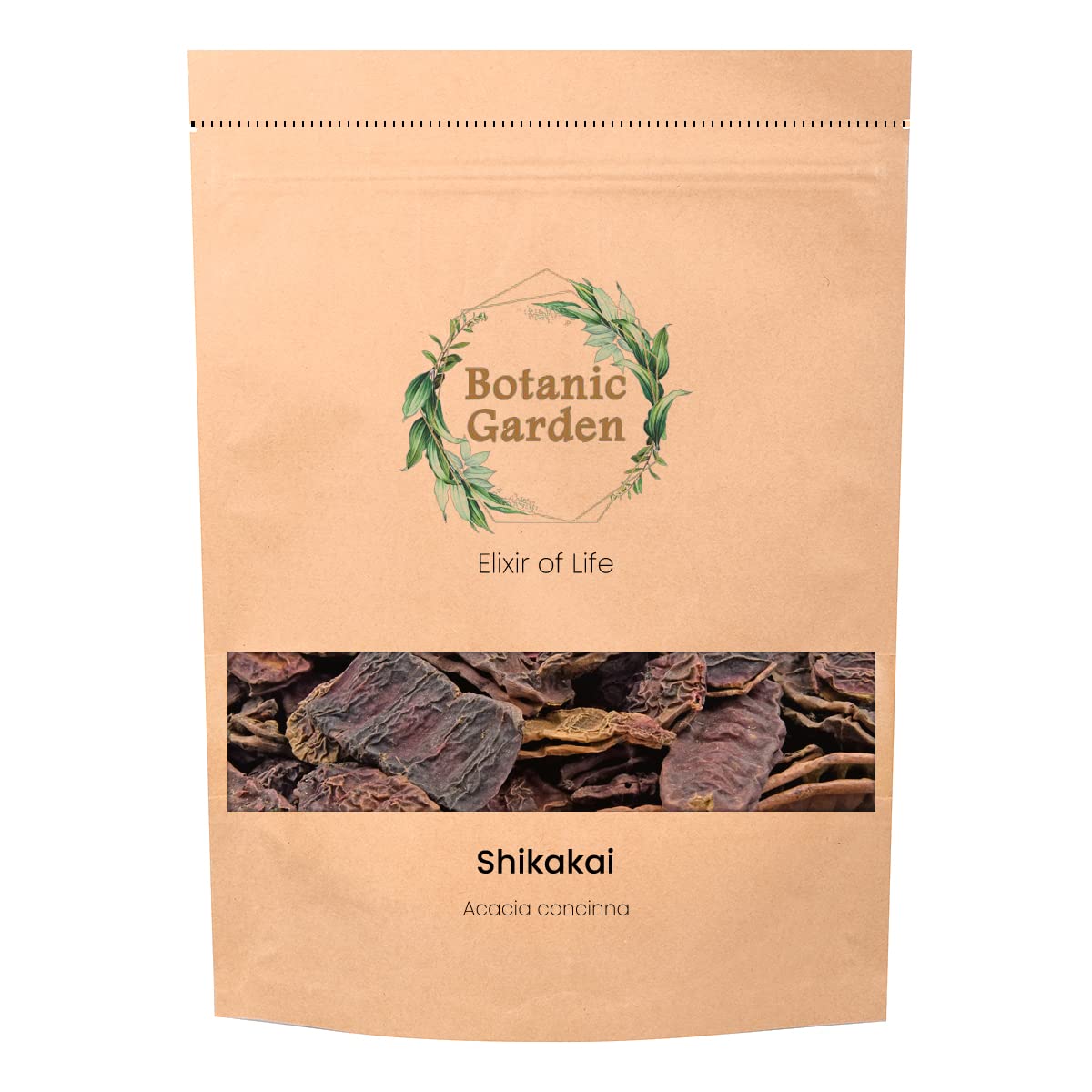Organic Shikakai Raw Herb (Acacia Concinna) - 100% Natural Hair Care Fruit Powder for Shine & Growth | Ayurvedic Hair Wash, Scalp Treatment & DIY Beauty Recipes | 100g