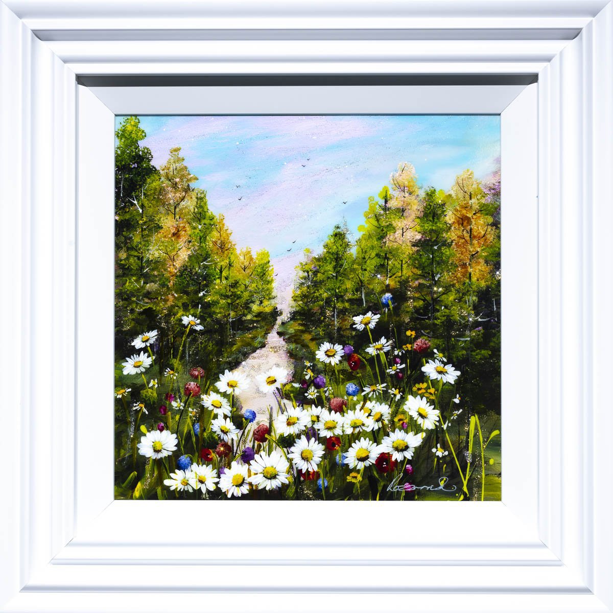 Original 'A Long Walk III' Painting - Handmade Artwork for Home & Office Decor | Perfect for Living Rooms, Bedrooms, and Gift Giving