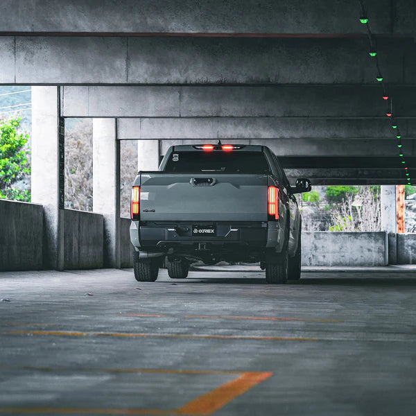 22 24 Toyota Tundra NOVA Series Prismatic LED Tail Lights Alpha Black - Upgrade Your Truck's Style & Safety for Night Driving & Off-Road Adventures