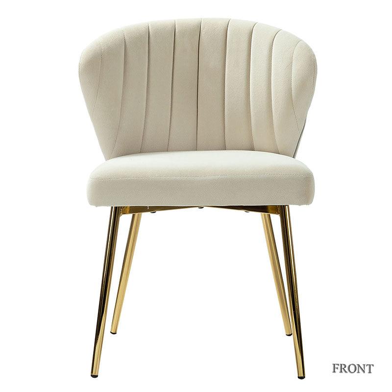 Luxury Aruna Velvet Upholstered Accent Chair - Soft Velvet Fabric, Comfortable Seating for Living Room, Bedroom, or Office - Elegant Home Decor & Stylish Furniture