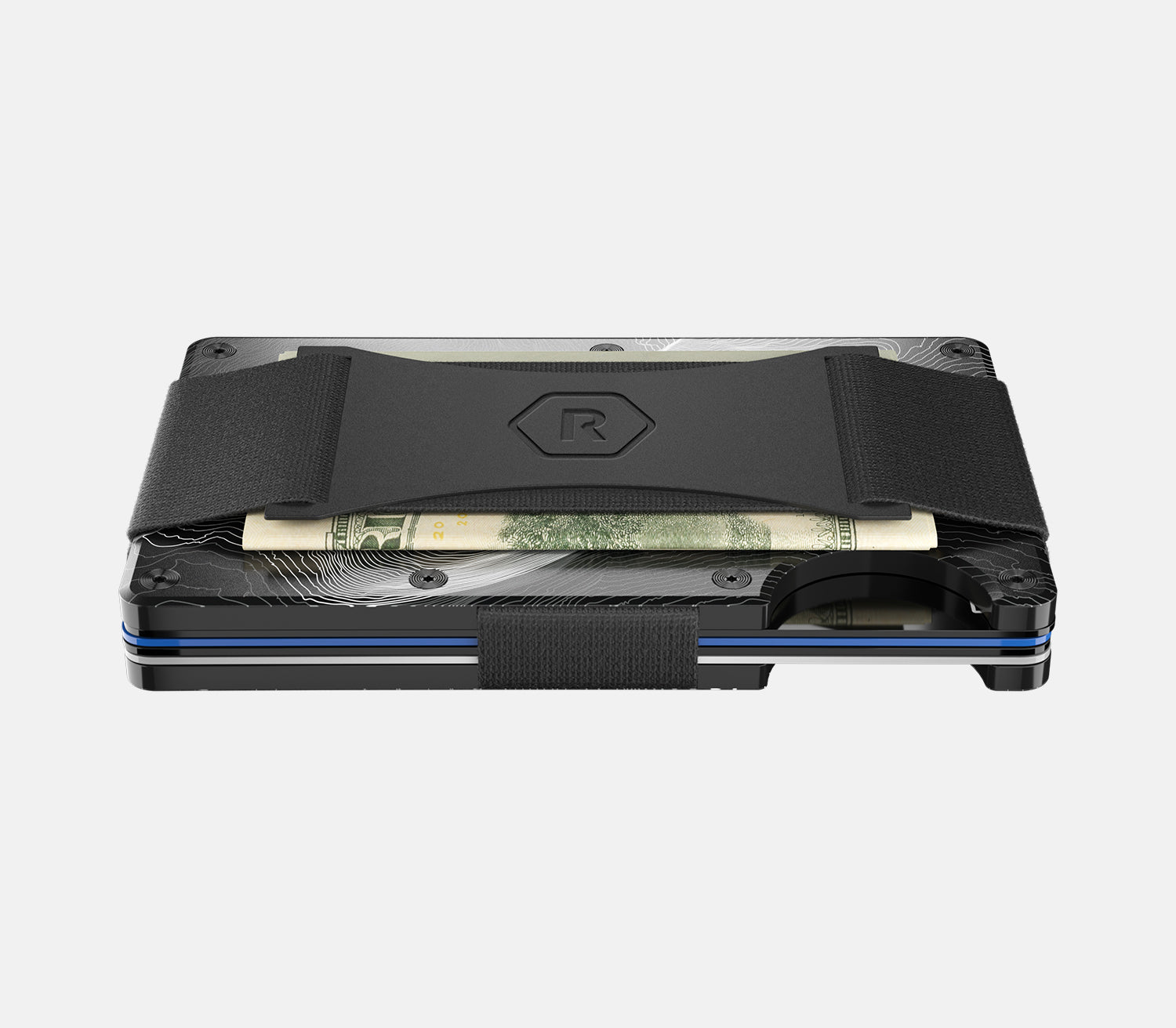 Ridge Wallet - Slim Minimalist RFID Blocking Front Pocket Wallet for Men - Perfect for Everyday Carry, Travel & Outdoor Adventures