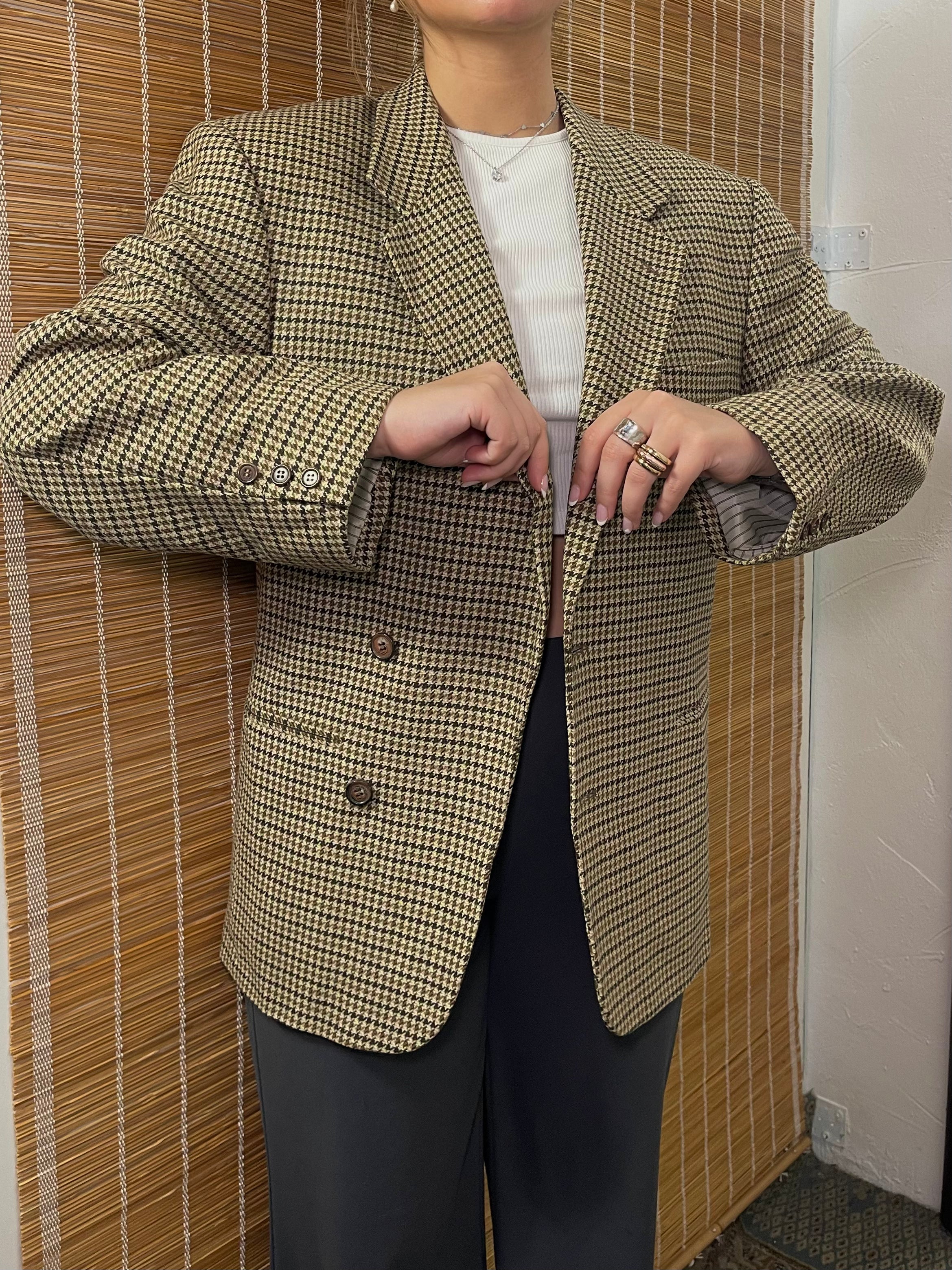 Vintage Blazer for Women - Classic Retro Jacket with Pockets | Perfect for Office, Casual Outfits & Fall Fashion
