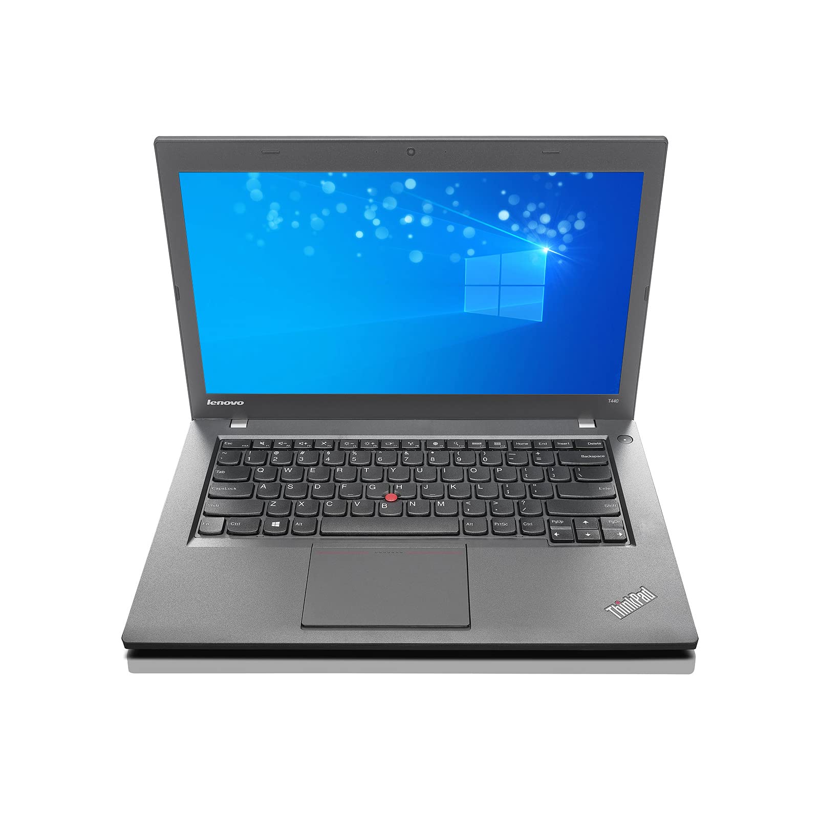 Lenovo ThinkPad T440 Business Laptop - Intel Core i5-4300U 1.9GHz, 8GB RAM, 256GB SSD, Windows 10 Pro (Renewed) - Perfect for Office Work, Remote Jobs & Business Travel