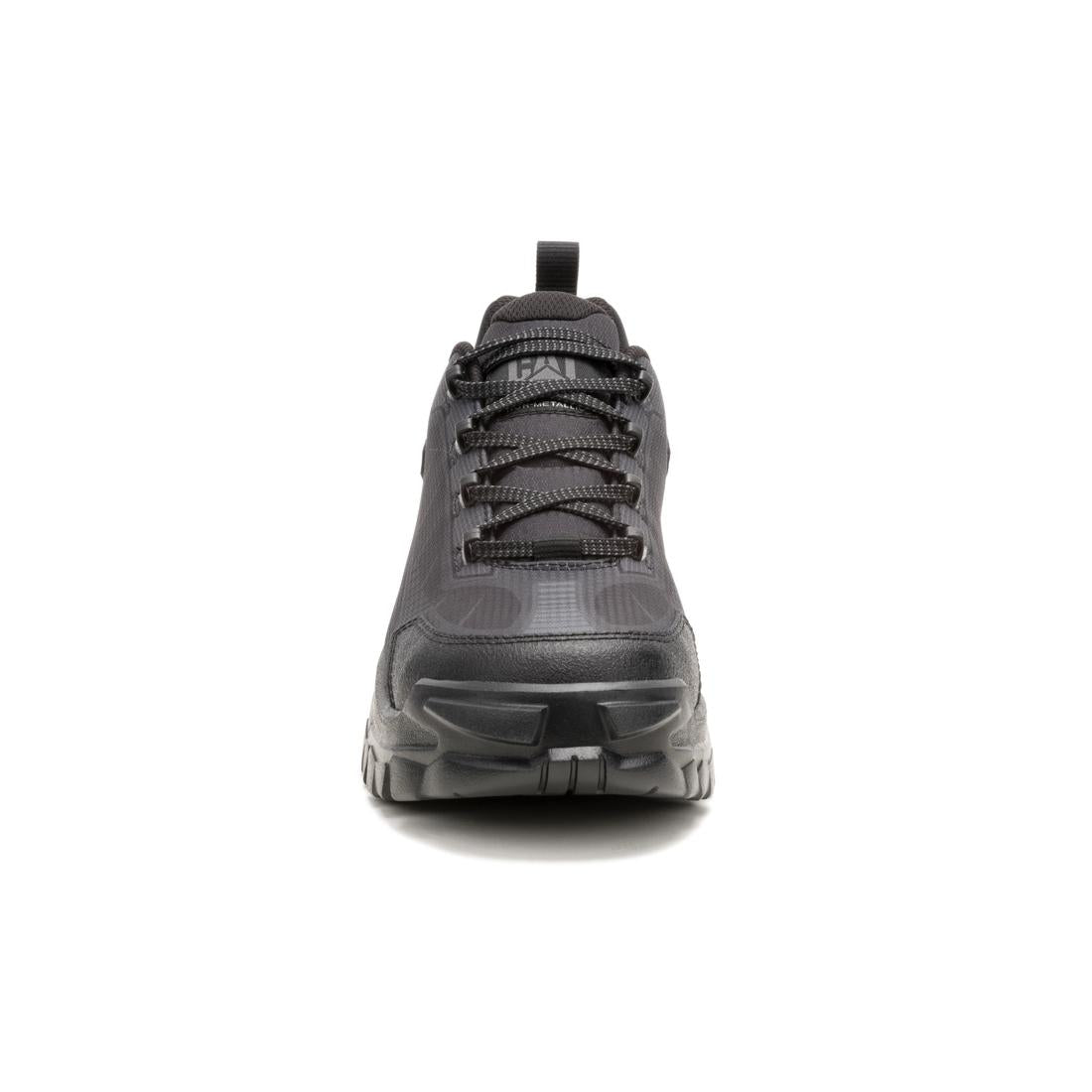 Invader Sport Lo Mesh Composite Toe Work Shoes - Black Breathable Safety Shoes for Men | Construction, Warehouse & Outdoor Work