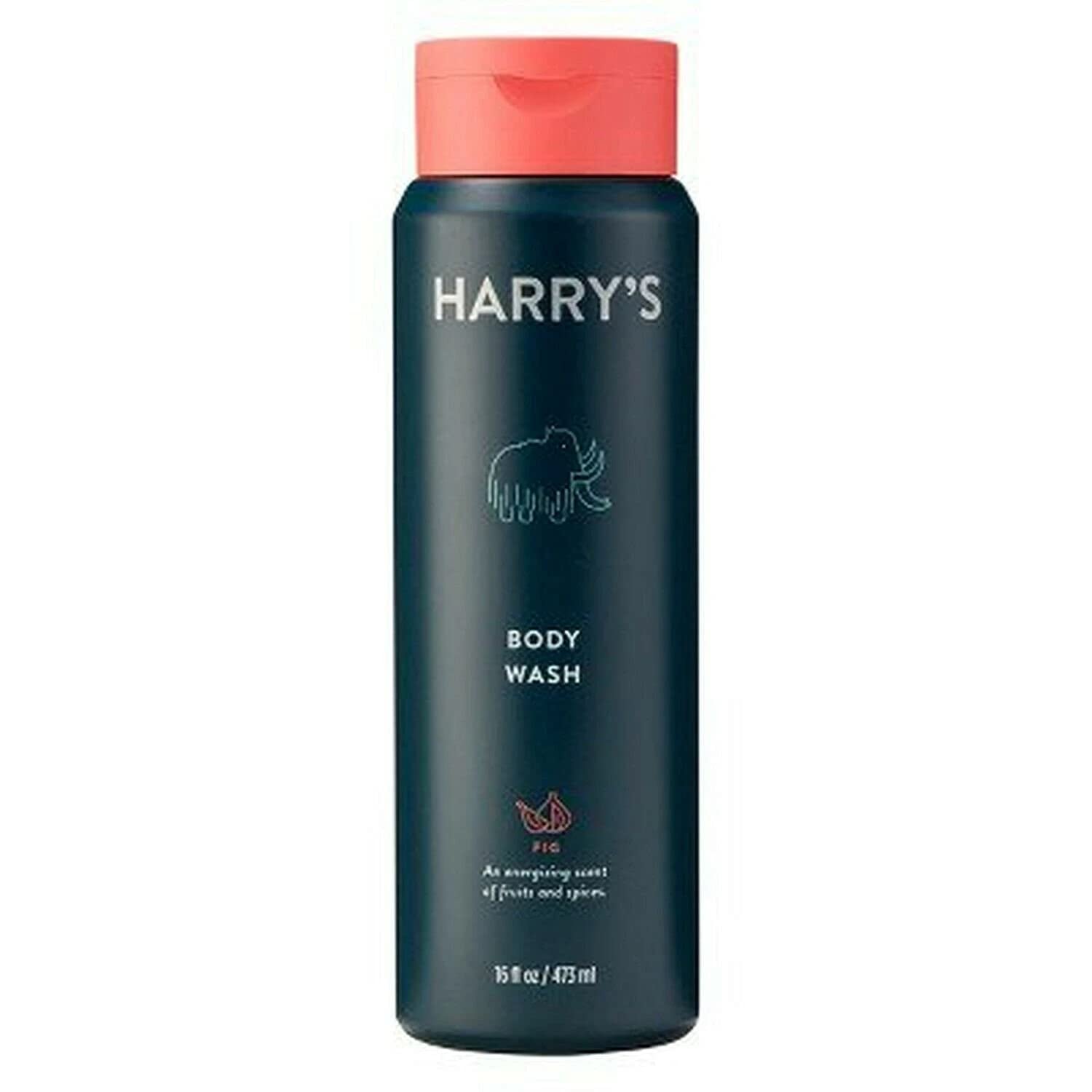 Harry's Fig Body Wash for Men & Women - 16oz Moisturizing Shower Gel with Natural Fragrance | Perfect for Daily Use, Gym, and Travel