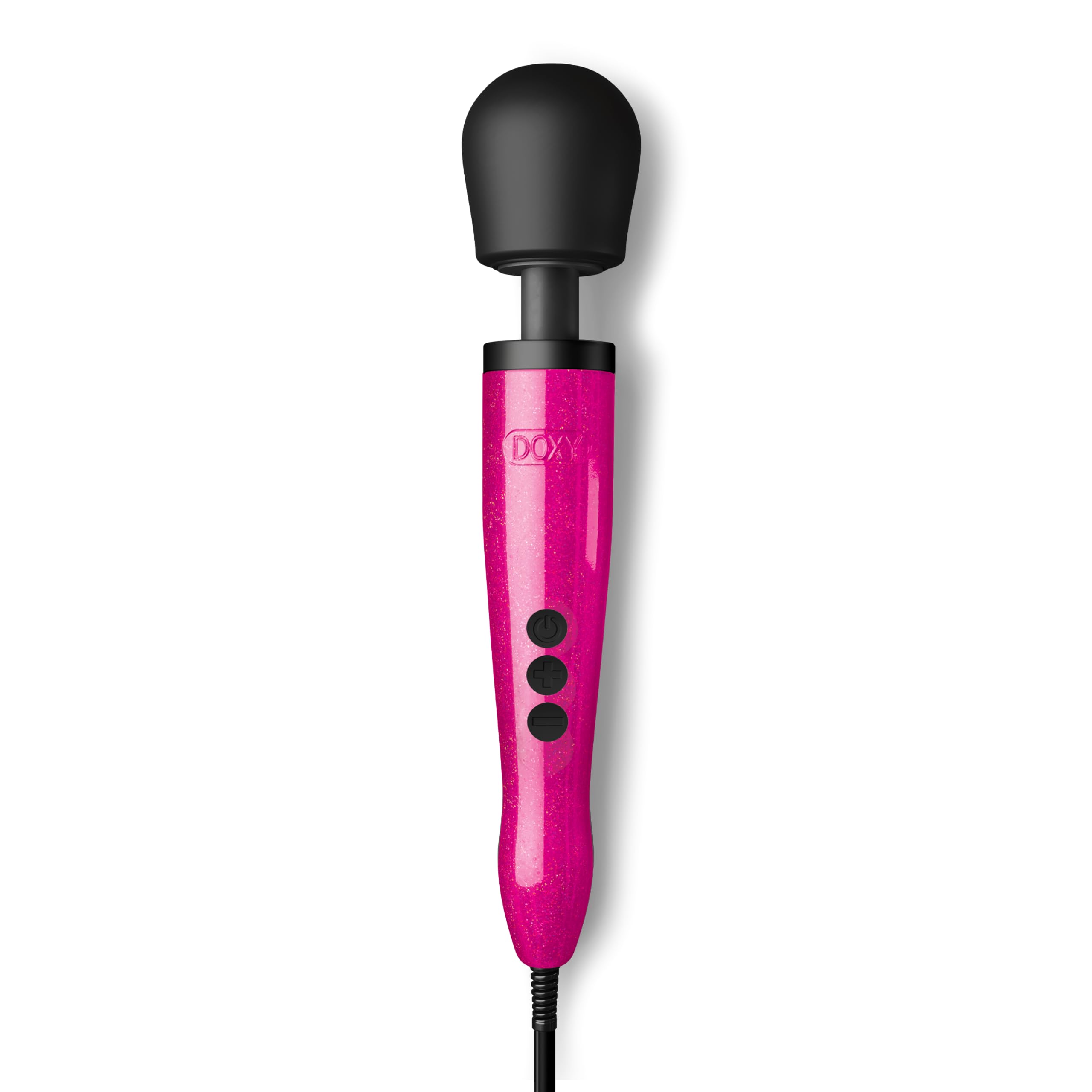 DOXY Deep Tissue Massager for Women - Rose Gold Wand Vibrator for Couples & Personal Use - Powerful Plug-in Adult Toy for Full Body & Sexual Pleasure - Perfect for Relaxation, Intimacy & Stress Relief