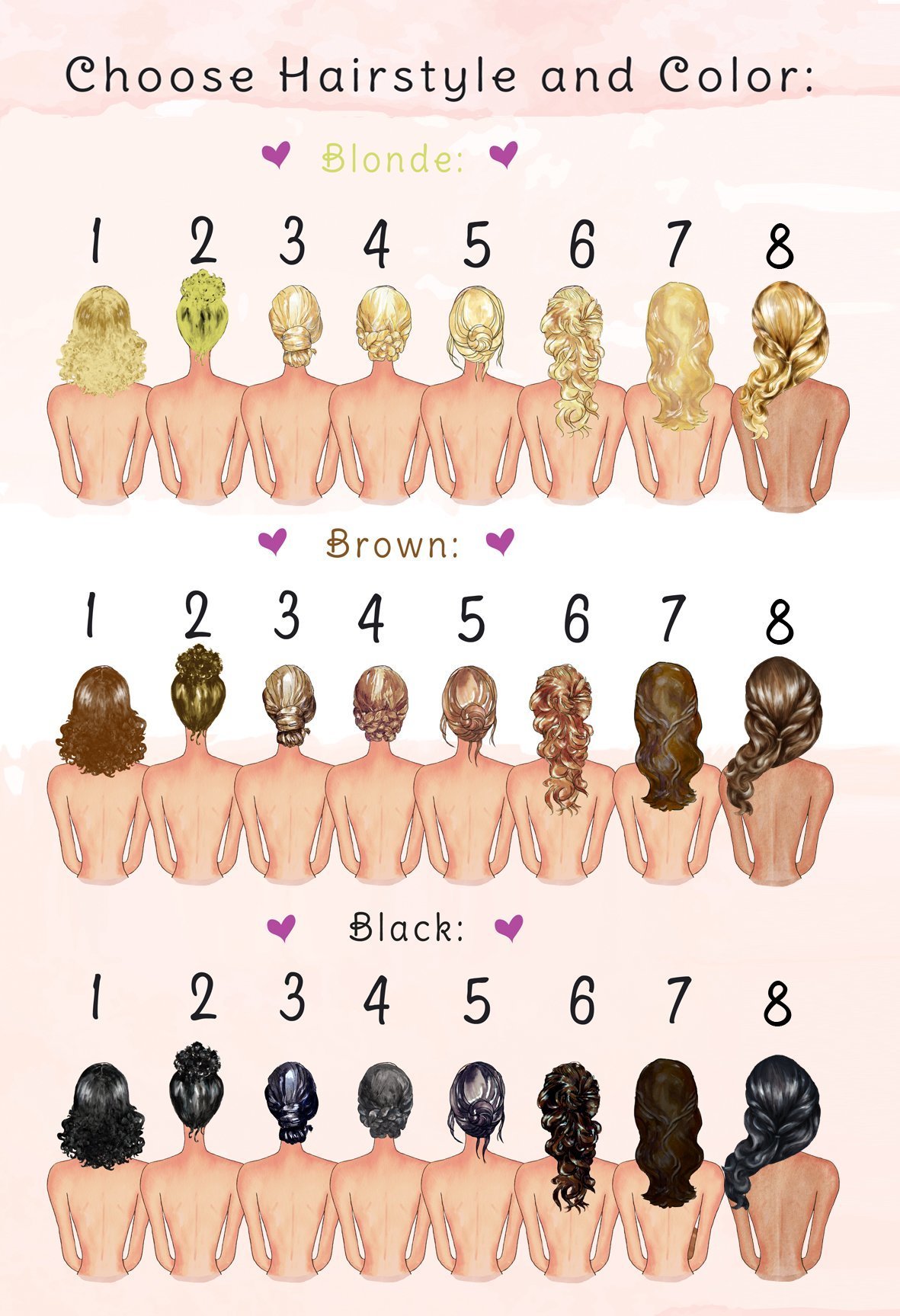 African American Bridesmaid Proposal Cards - Will You Be My Bridesmaid, Maid of Honor & Matron of Honor Wedding Invitation Cards - Perfect for Wedding Party, Bridal Shower & Special Occasions