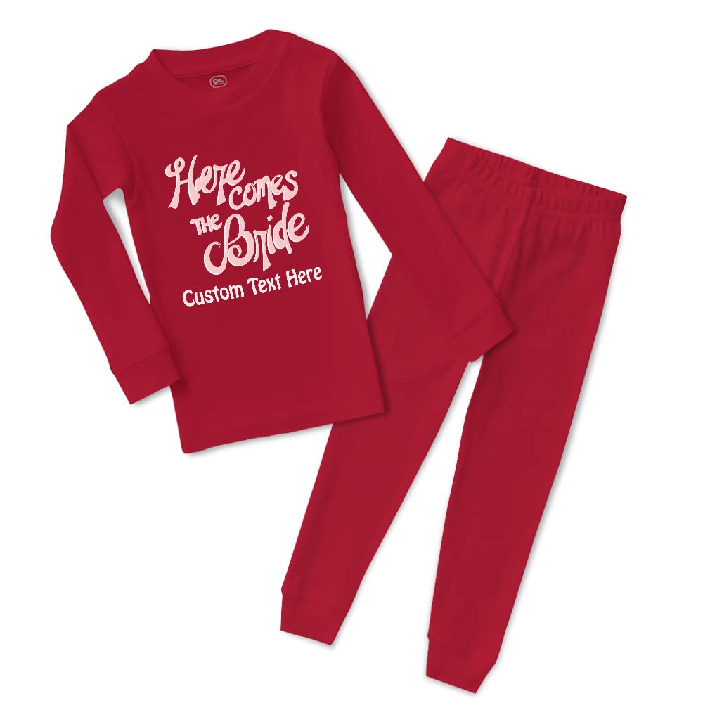 Custom Cotton Toddler Pajama Set for Boys & Girls - Soft Baby Sleepwear with Snug Fit - Perfect for Bedtime, Naptime & Family Matching Outfits
