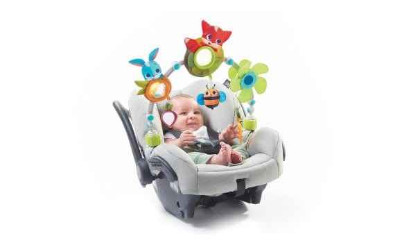 Tiny Love Meadow Days Musical Stroller Arch - Baby Toy with Soothing Music & Hanging Toys for Strollers, Cribs, and Playtime - Perfect for Infants & Newborns