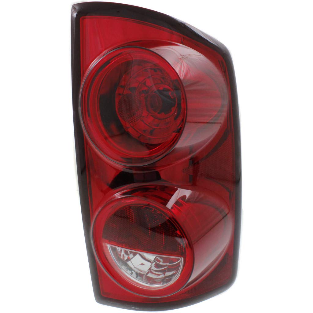 2007-2009 Dodge Ram 2500/3500 Passenger Side Tail Light Assembly Replacement - Compatible with CH2801165 & 55277302AC - Perfect for Night Driving & Enhanced Vehicle Safety