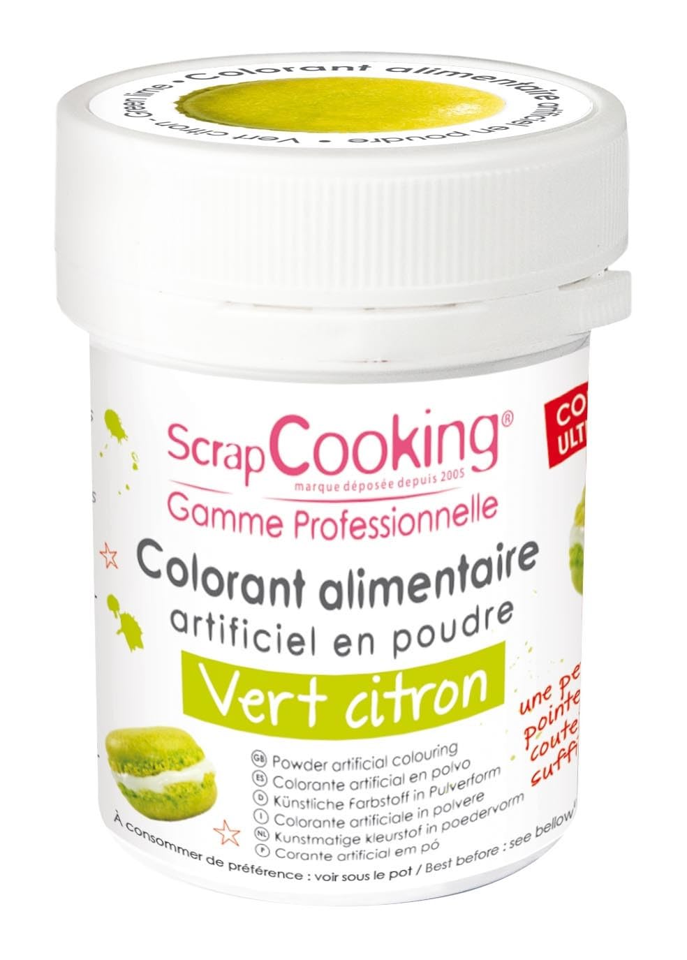 Lime Green Food Coloring - Natural & Vibrant for Baking, Decorating, and DIY Crafts