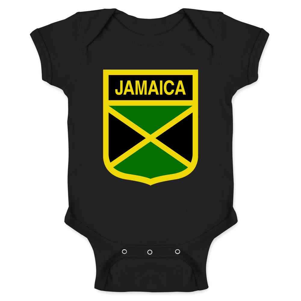 Jamaica National Team Soccer Football Crest Baby Toddler Kids T-Shirt for Boys & Girls - Perfect for Game Day, School & Family Outings