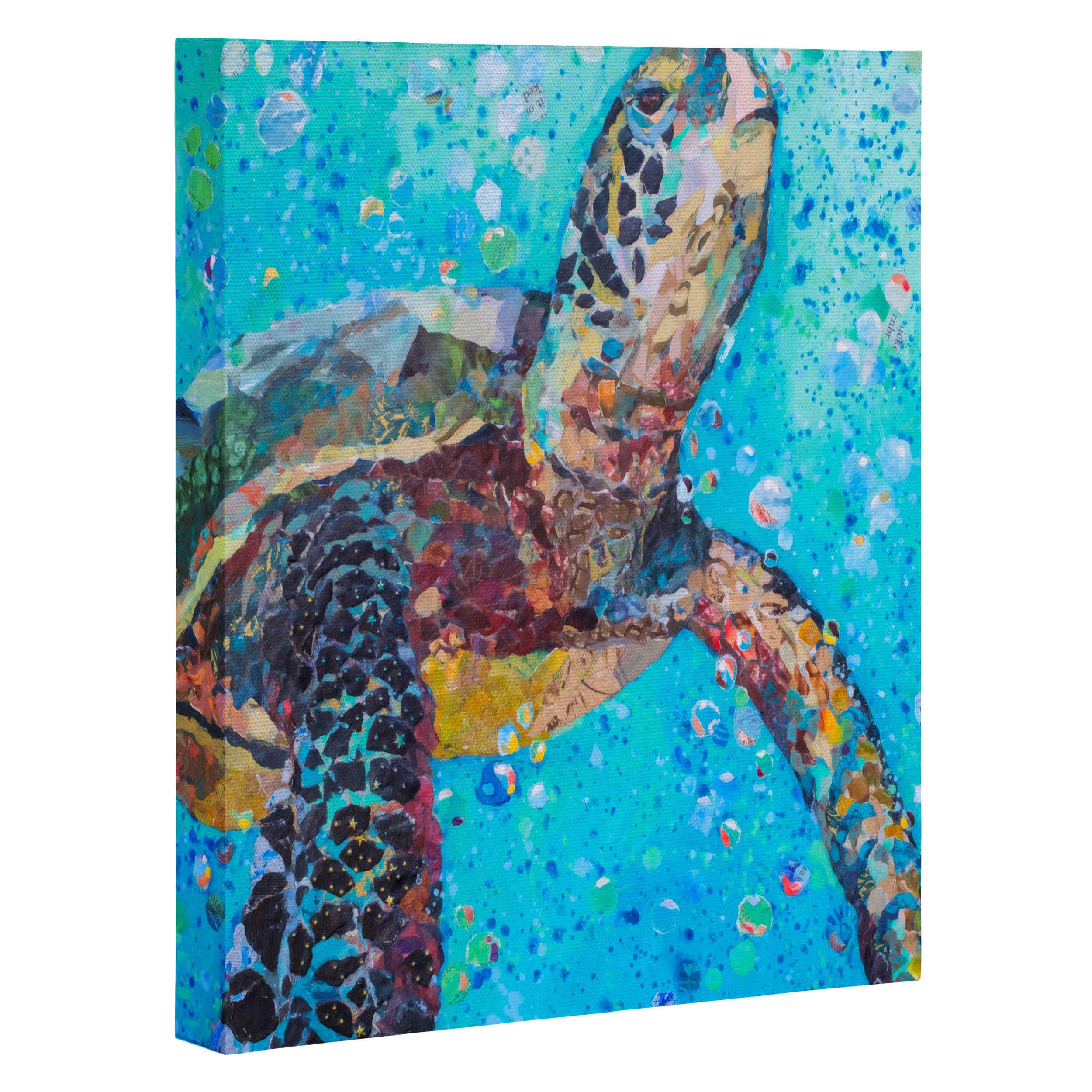 Deny Designs Elizabeth St Hilaire Nelson Water Baby Art Canvas - 24x30 Inch Wall Decor for Living Room, Bedroom & Office - Modern Abstract Painting for Home & Office Decor